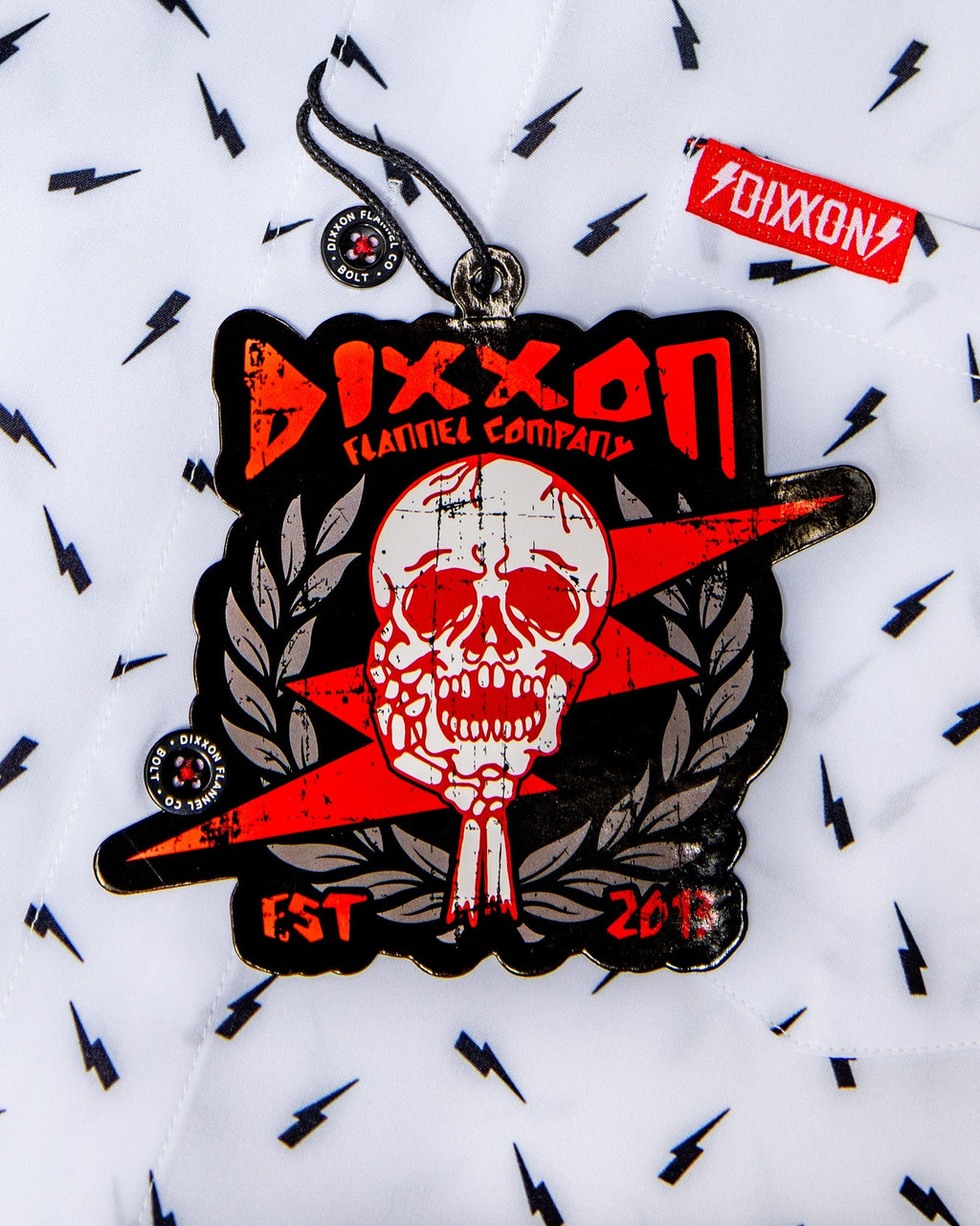 Women's Bolt Party Shirt - White