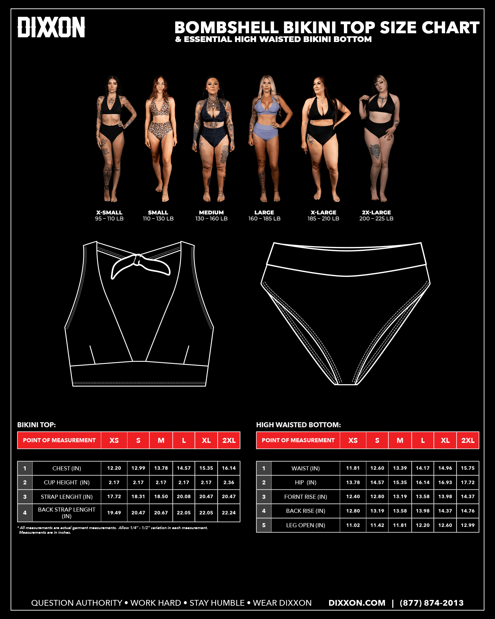 Women's Black Bombshell Bikini Top