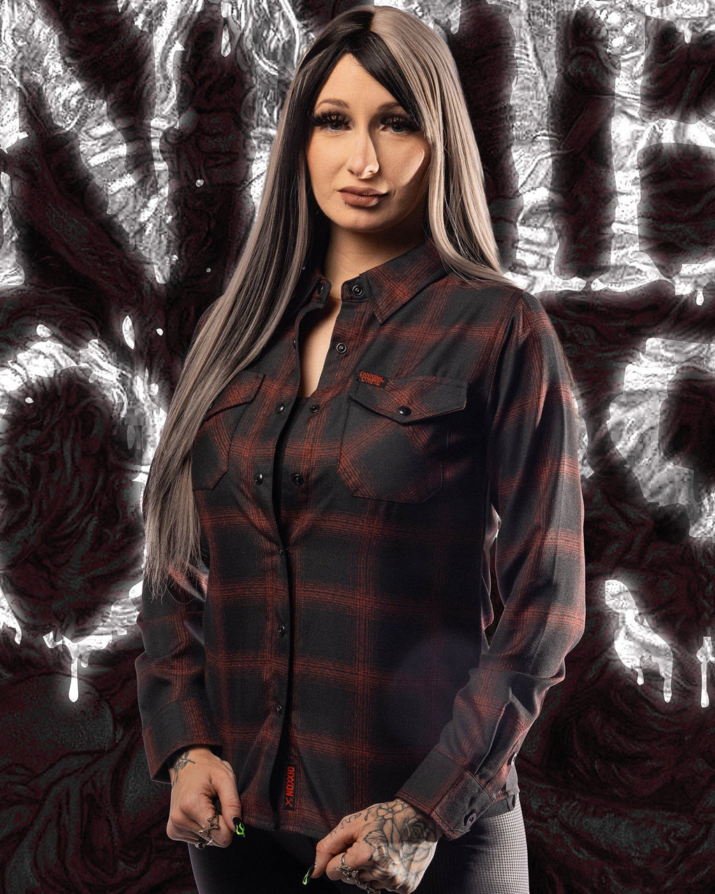 Women's Cannibal Corpse Flannel