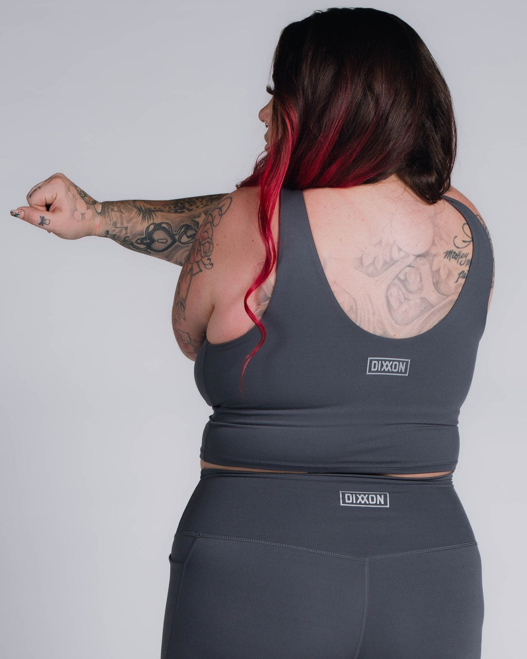 Women's Classic Crop Top - Charcoal Gray