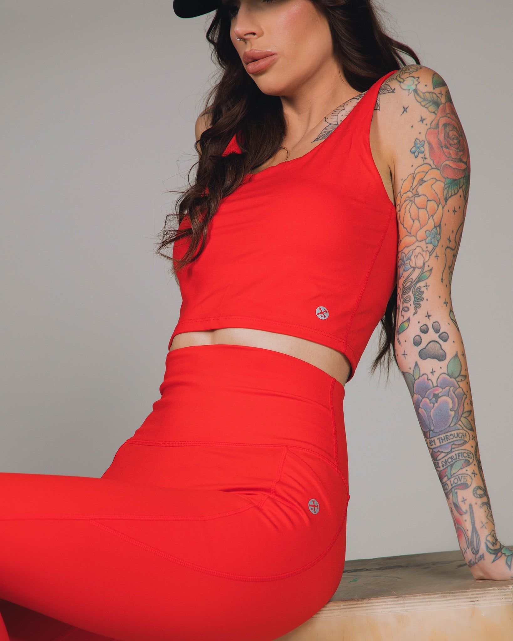 Women's Classic Crop Top - Red