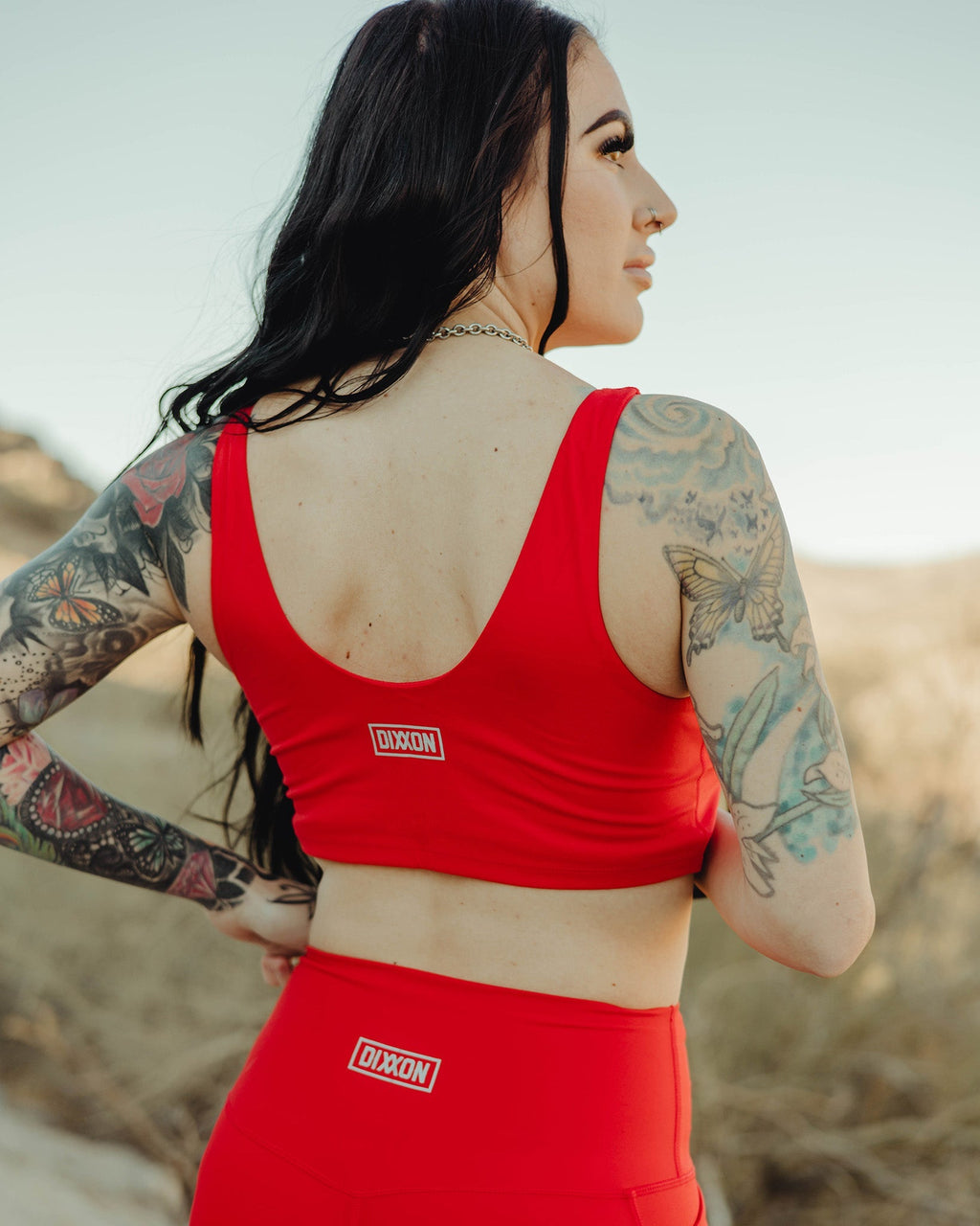 Women's Classic Sports Bra - Red