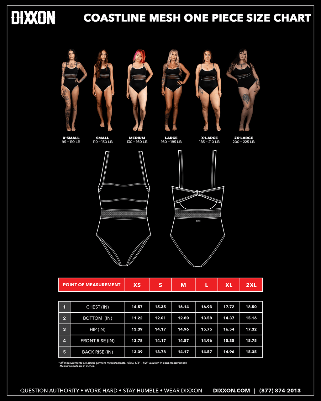 Women's Coastline Mesh One Piece Swimsuit - Black & White