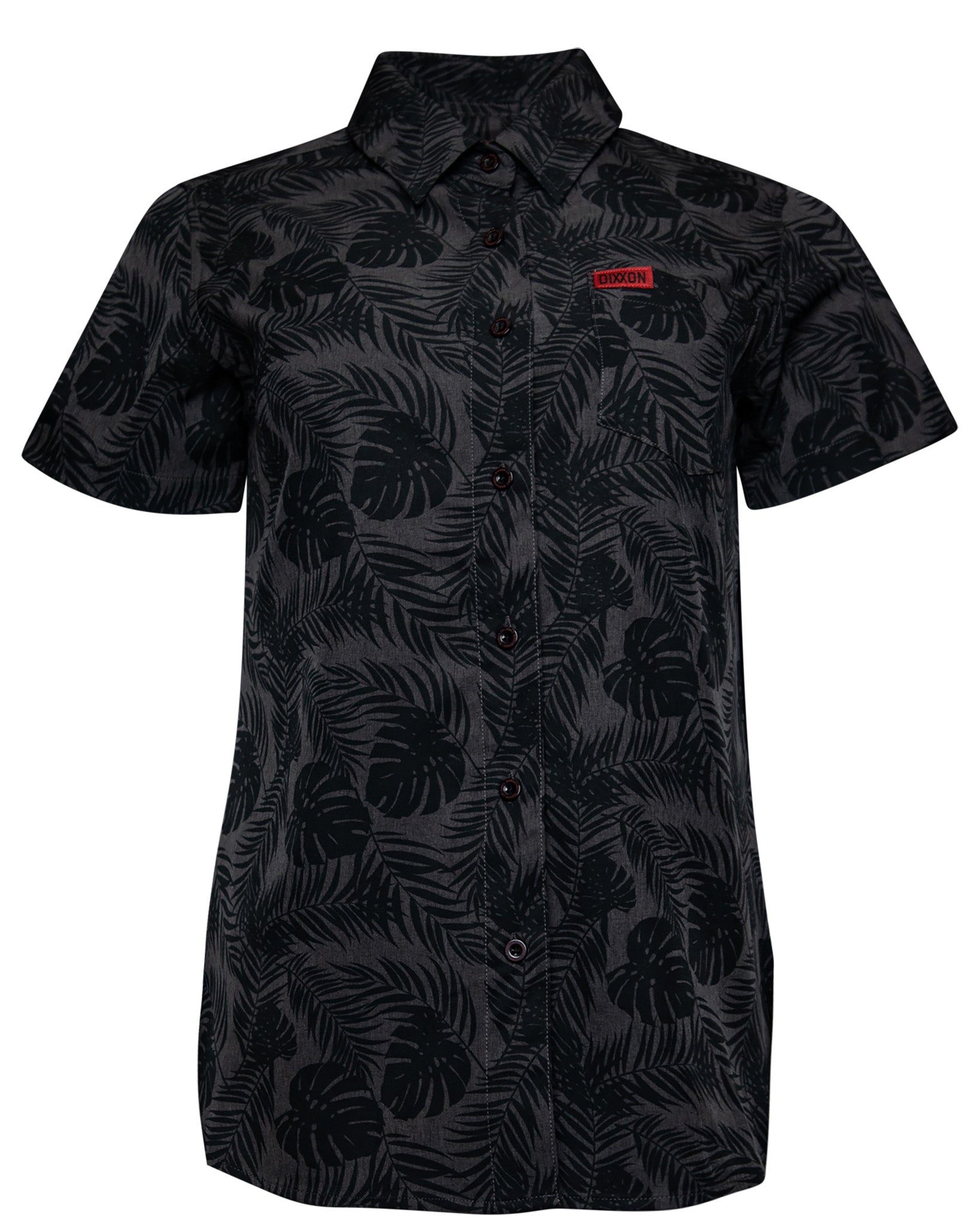 Women's Corcovado Camo Party Shirt - Black & Gray