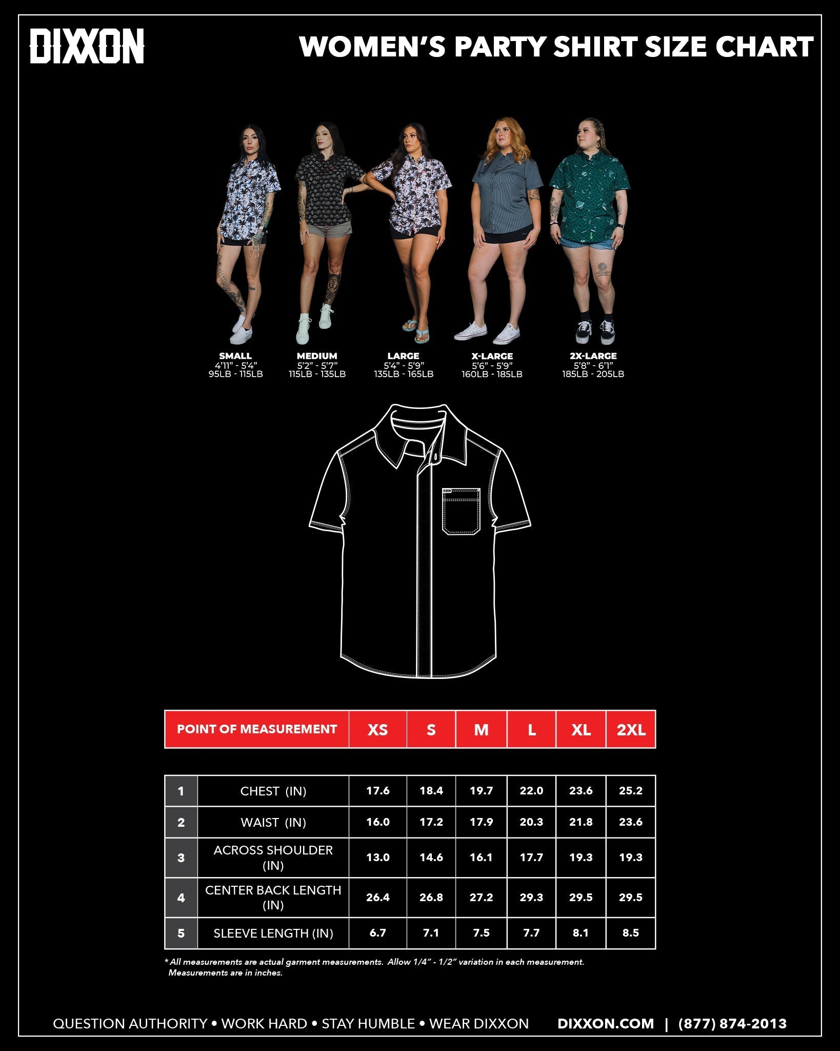 Women's Corcovado Camo Party Shirt - Black & Gray