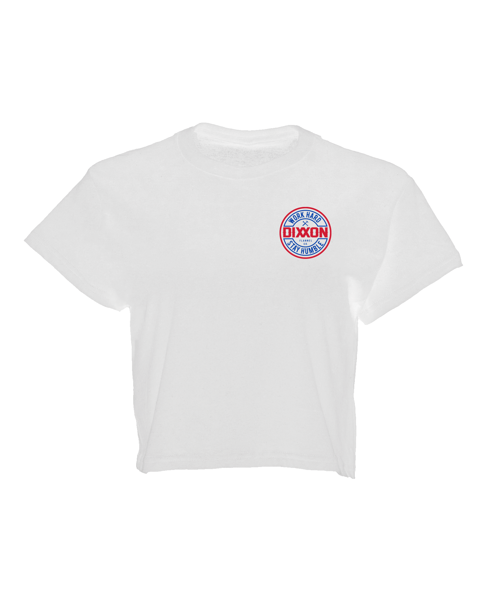 Women's Corpo Crop Top - Red, White, & Blue