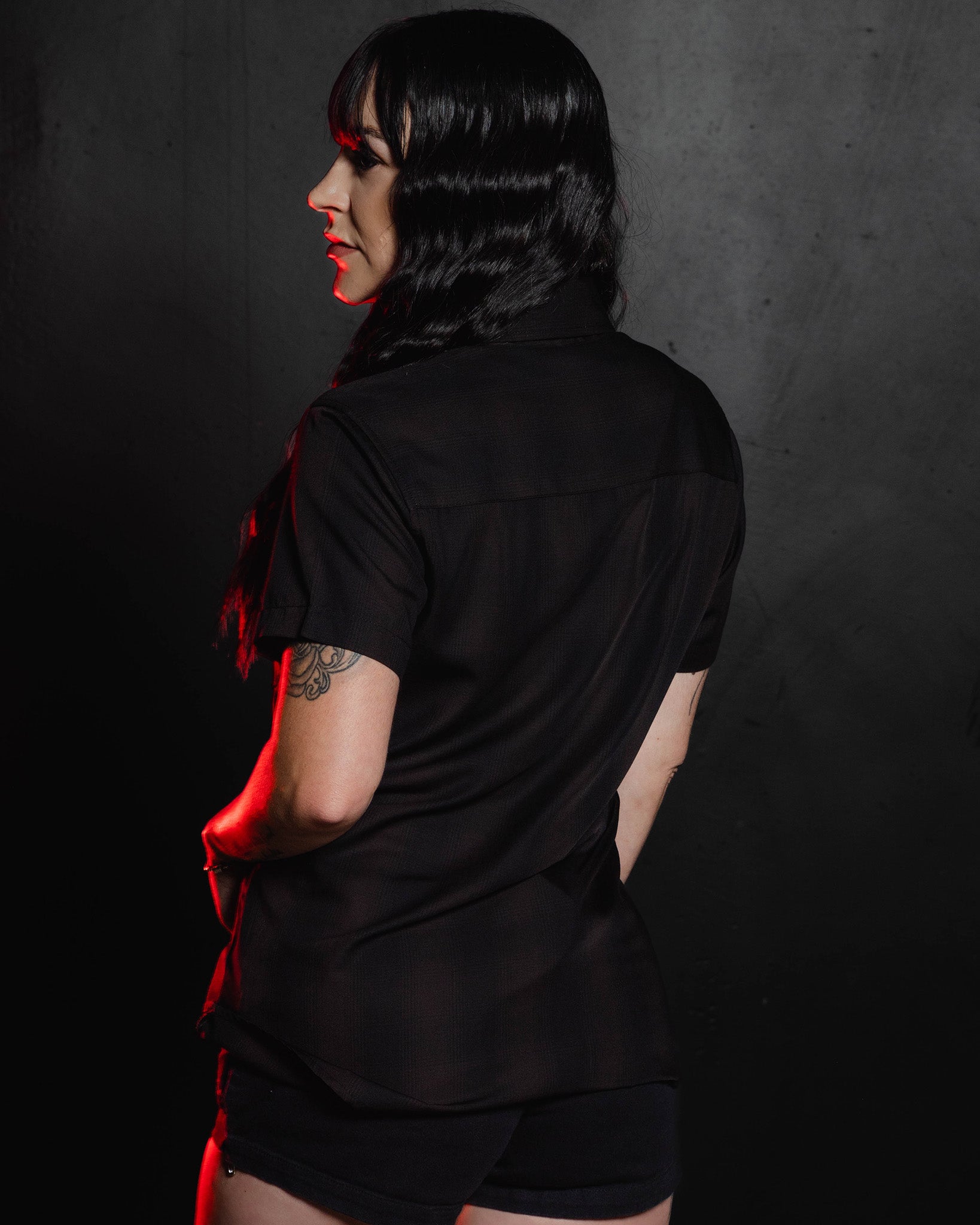 Women's Darkness Bamboo Short Sleeve