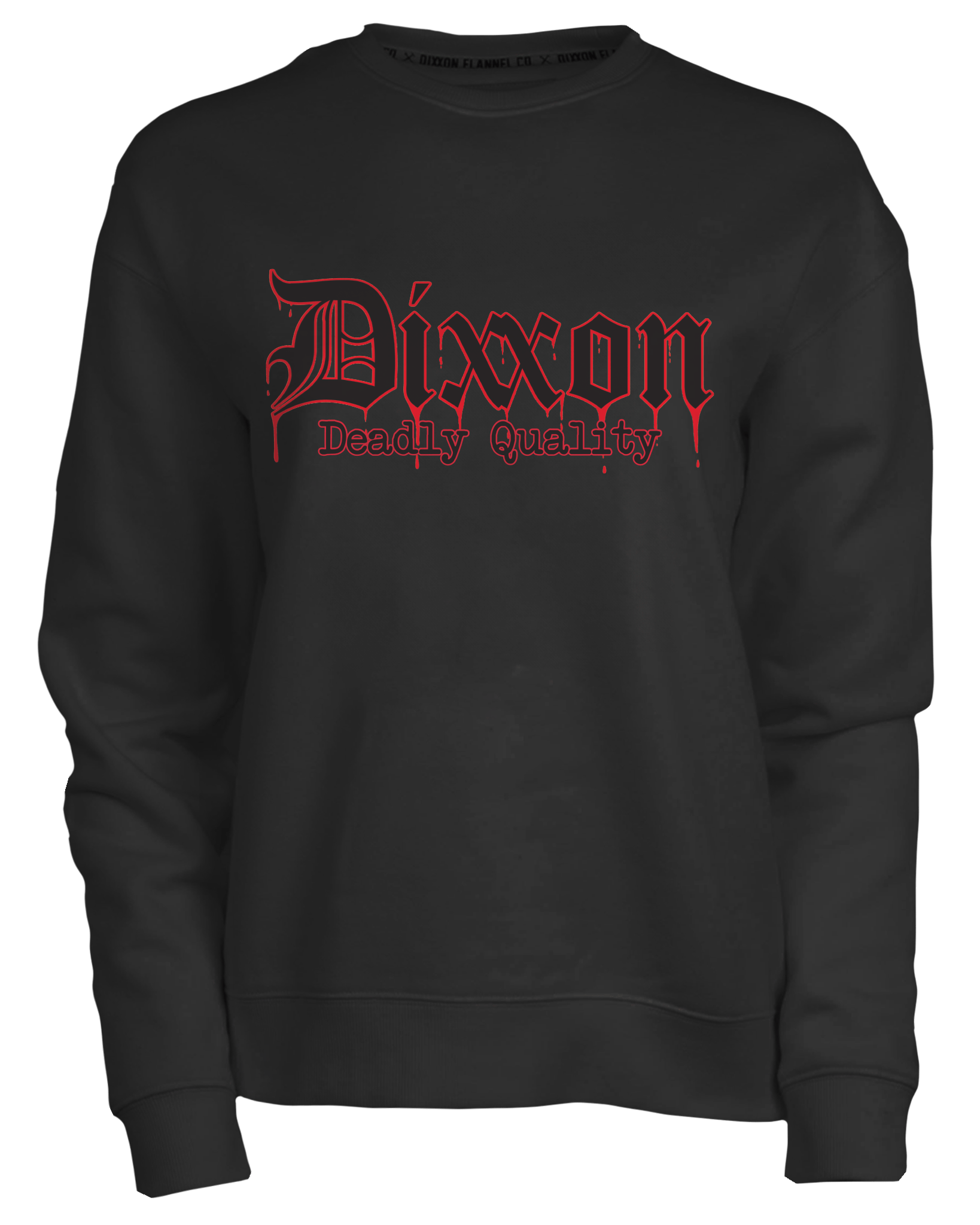 Women's Deadly Quality Crewneck Sweatshirt - Black