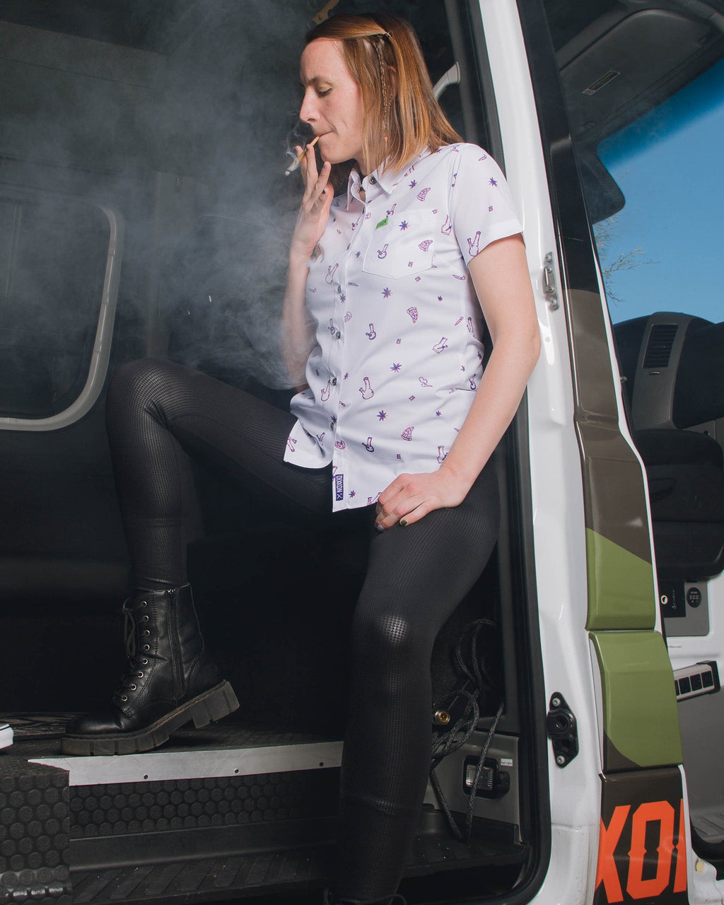 Women's Doodles Party Shirt