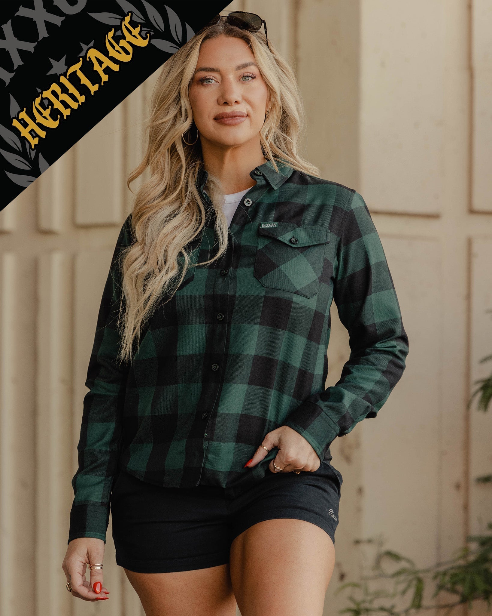 Women's Evergreen Heritage Flannel