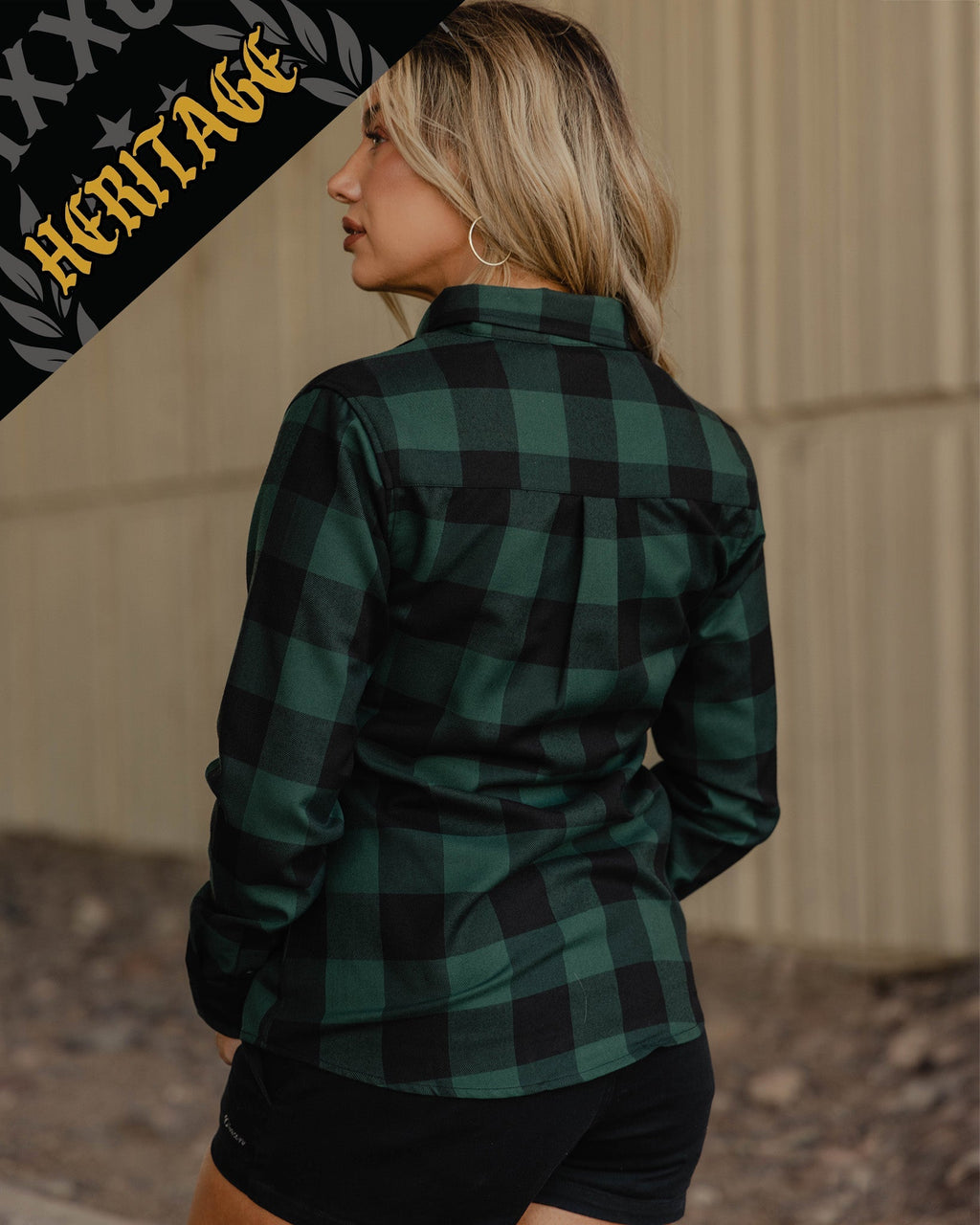 Women's Evergreen Heritage Flannel