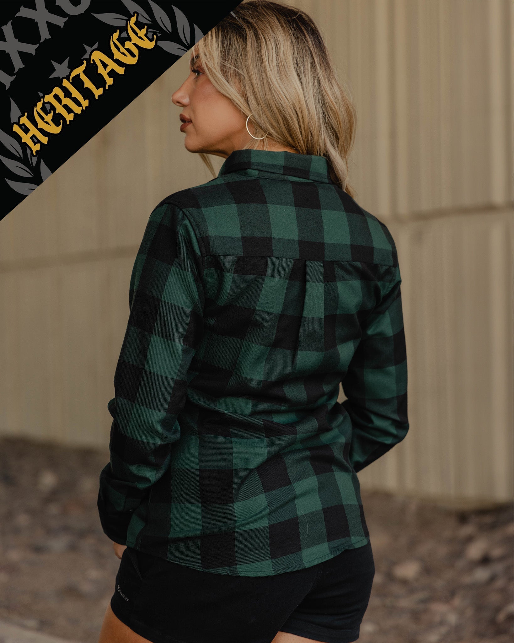 Women's Evergreen Heritage Flannel