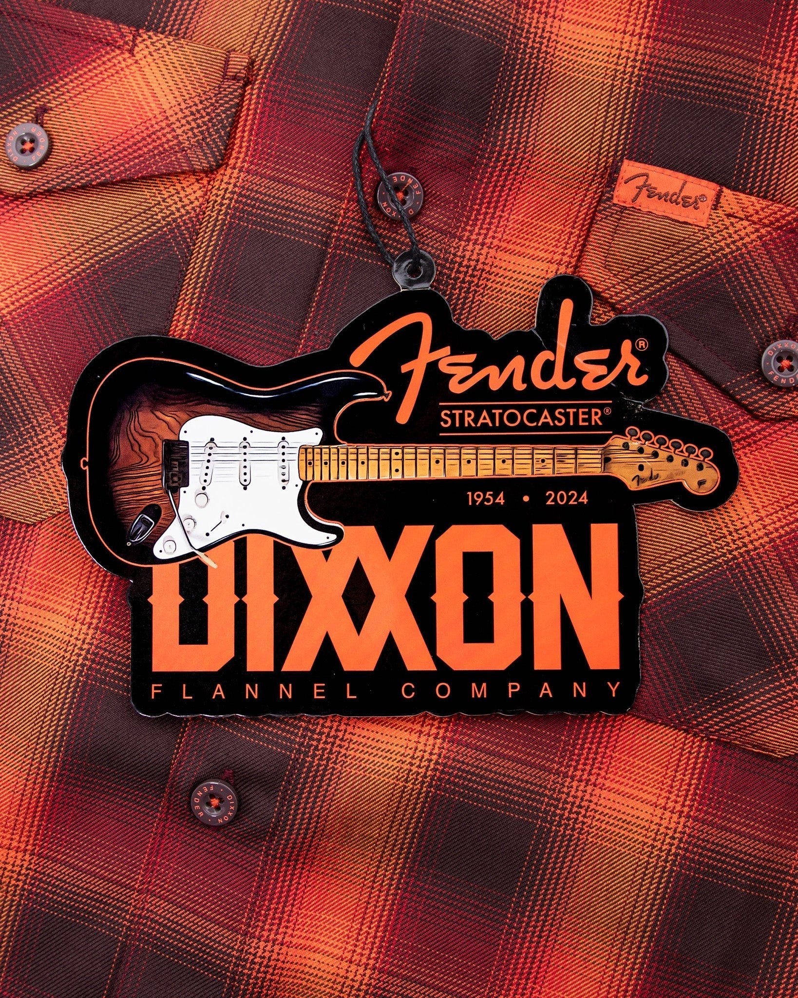 Women's Fender "Stratocaster" Flannel