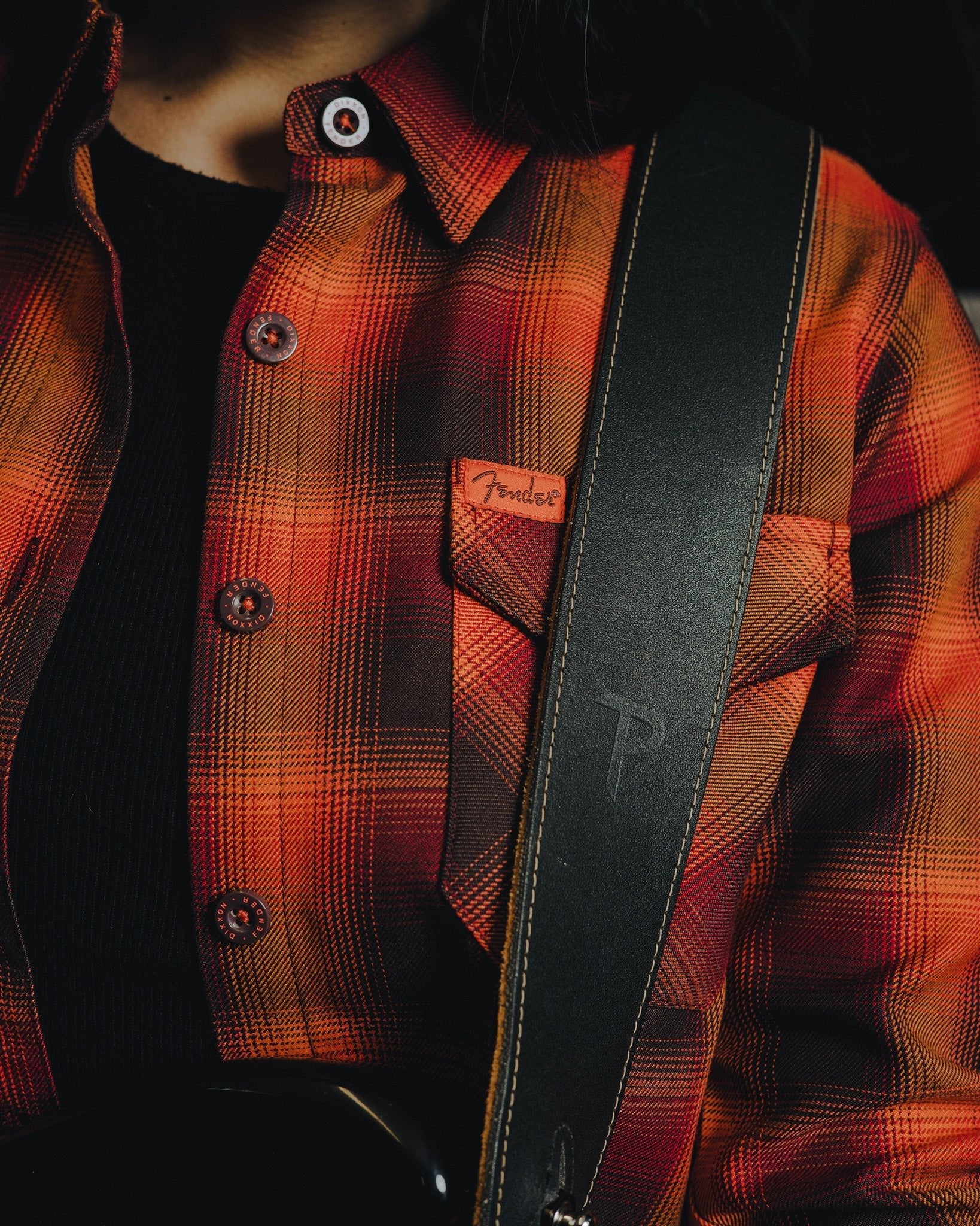 Women's Fender "Stratocaster" Flannel