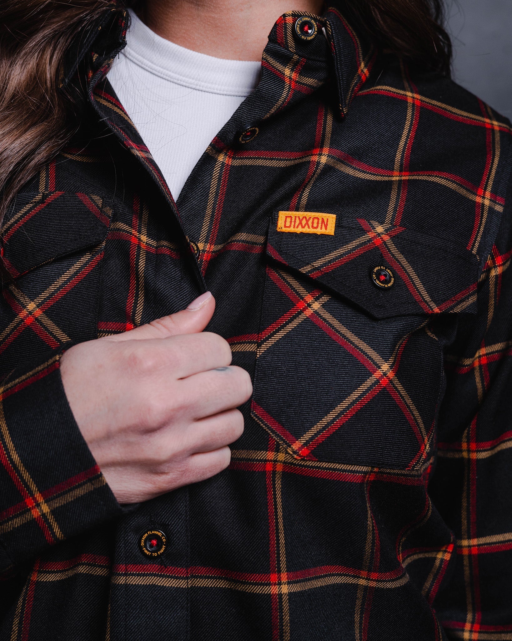Women's First to Fight Flannel