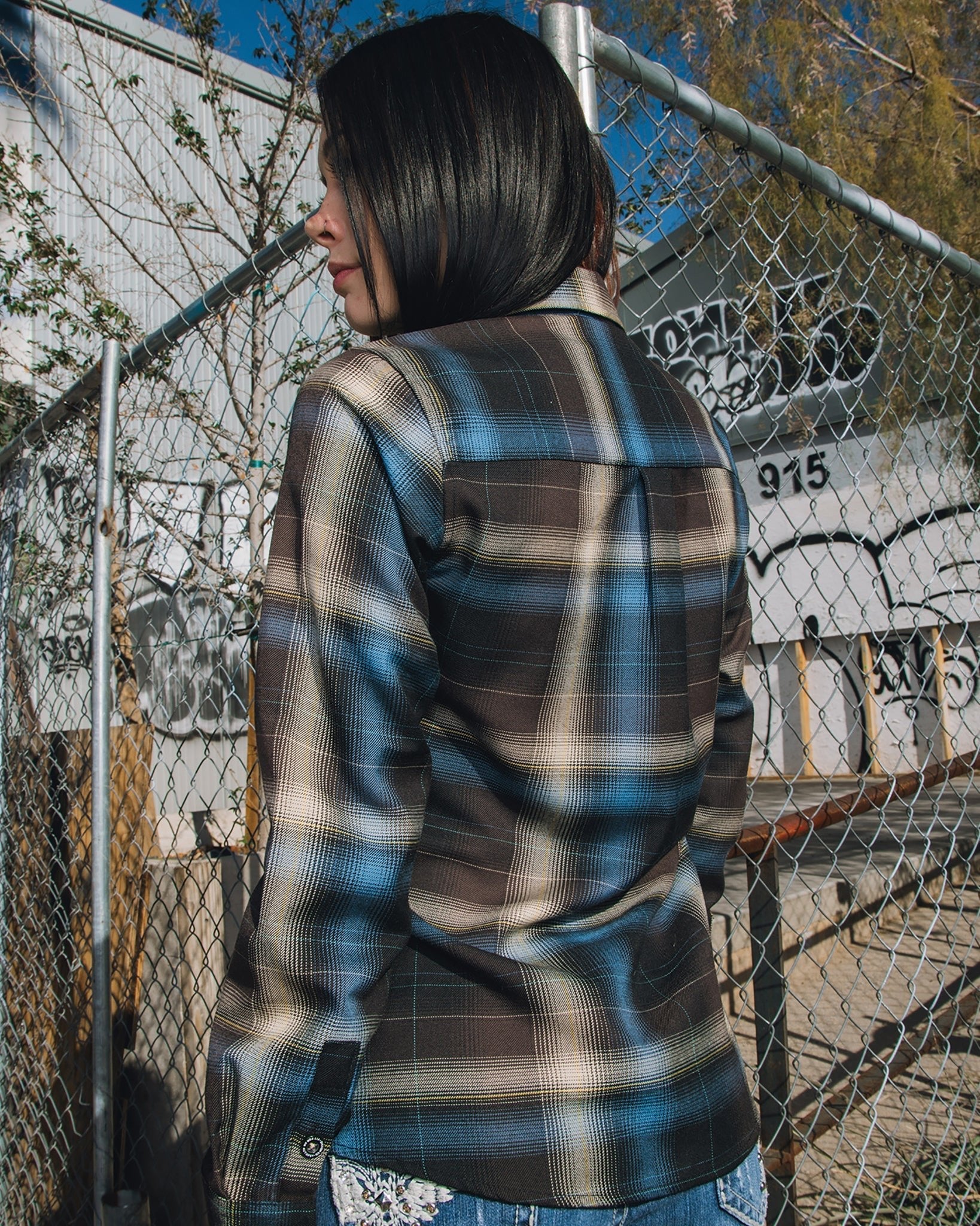 Women's Fit for an Autopsy Flannel