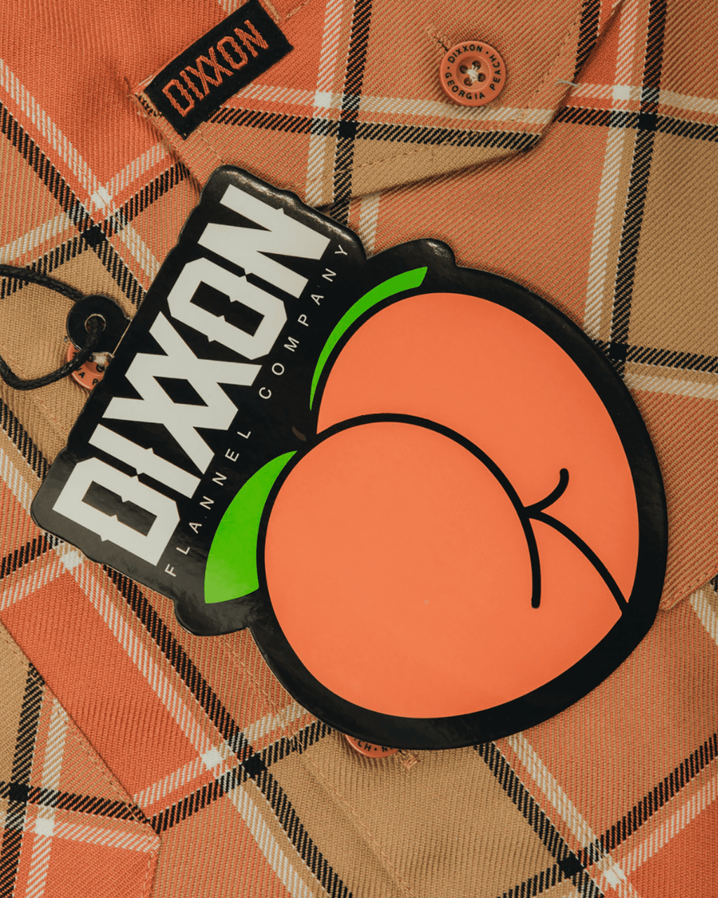 Women's Georgia Peach Flannel