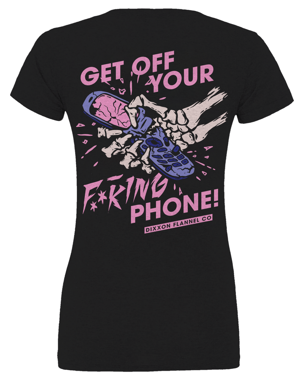 Women's Get off Your F**king Phone Tee