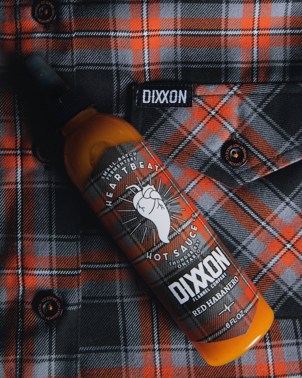 Women's Heartbeat Hot Sauce Flannel