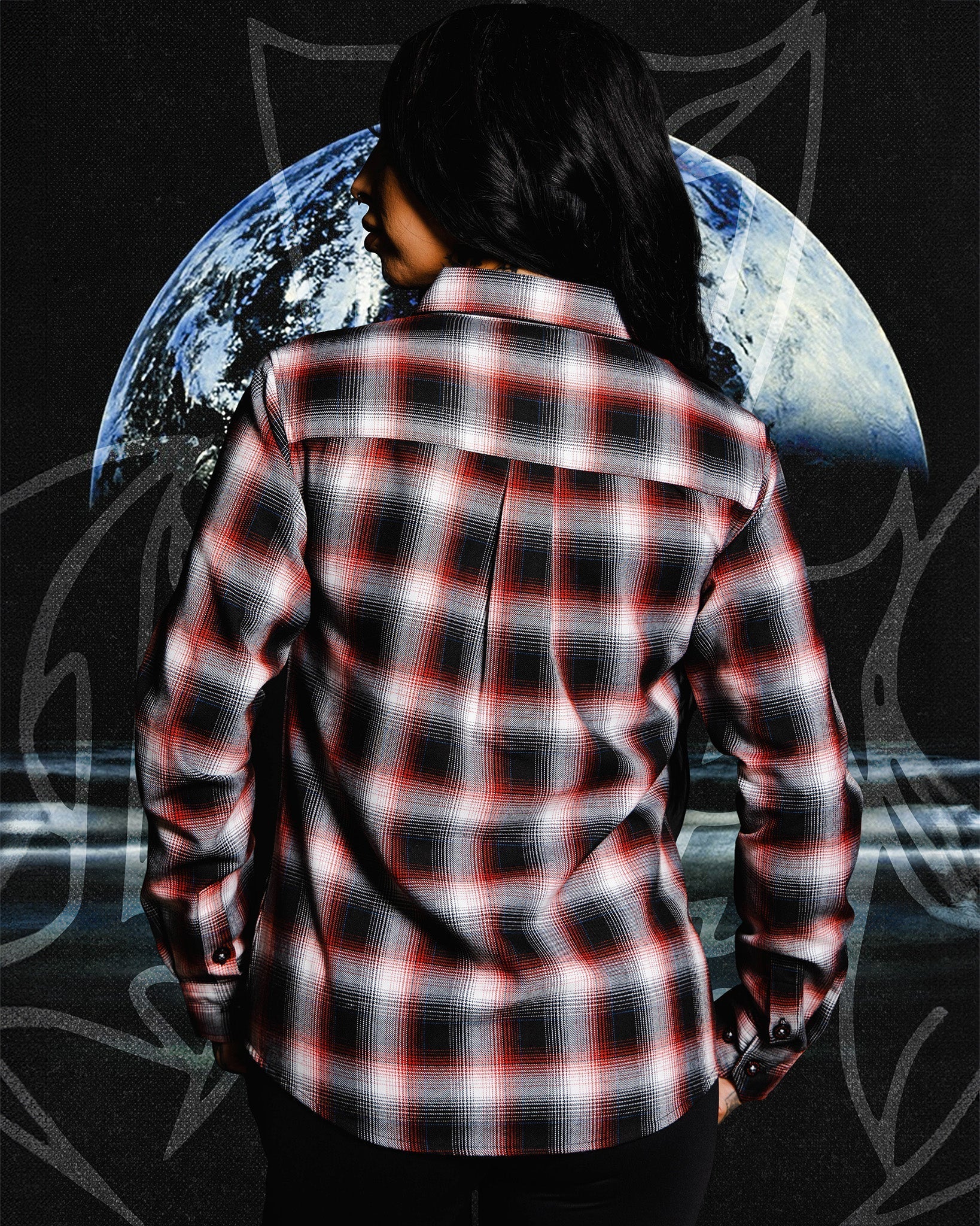 Women's In Flames Lunar Strain Flannel