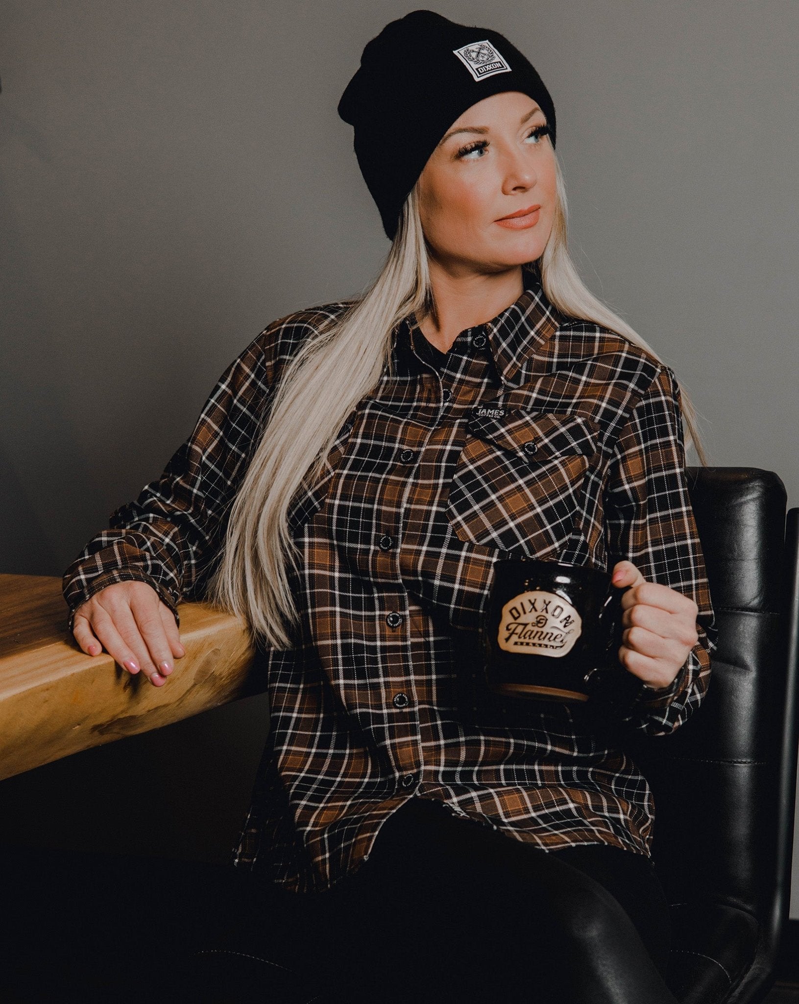 Women's James Coffee Co. Flannel