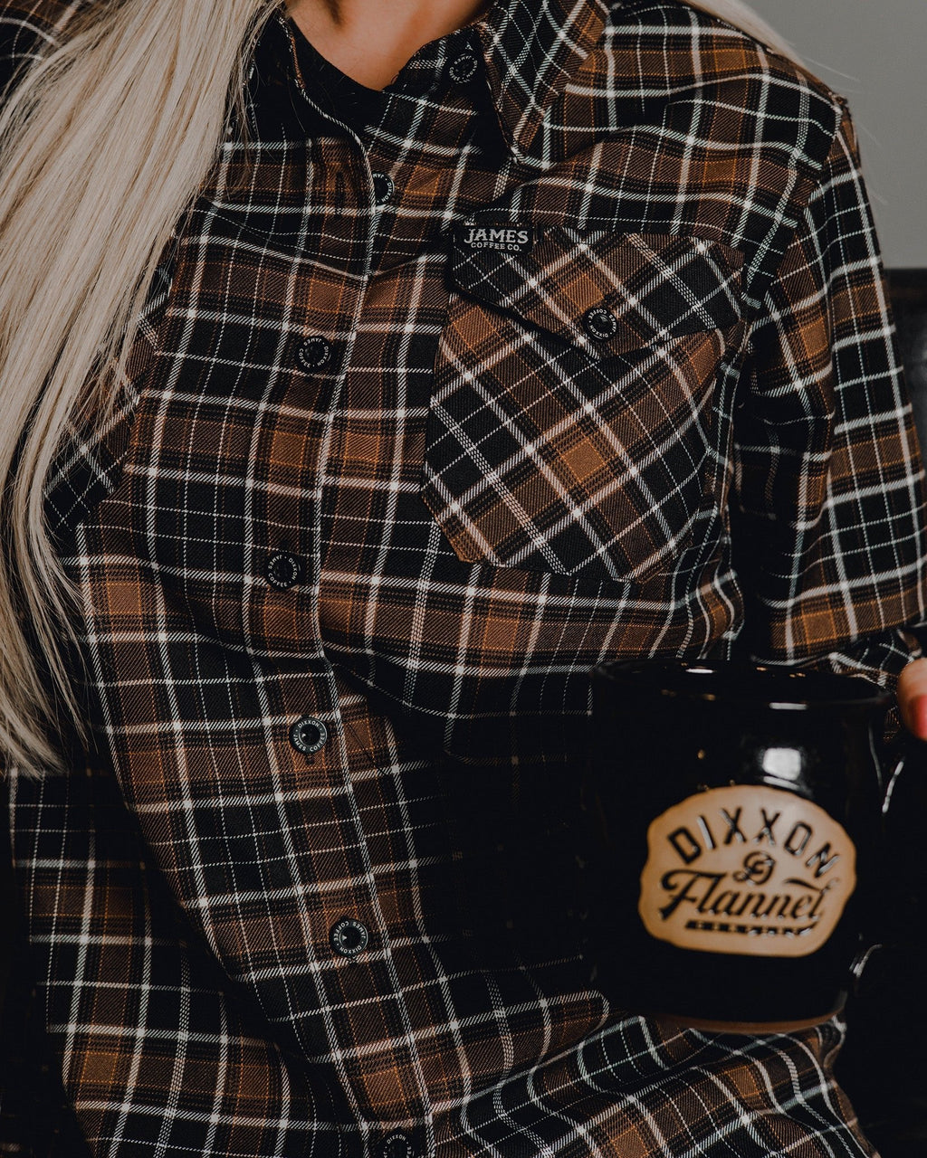 Women's James Coffee Co. Flannel