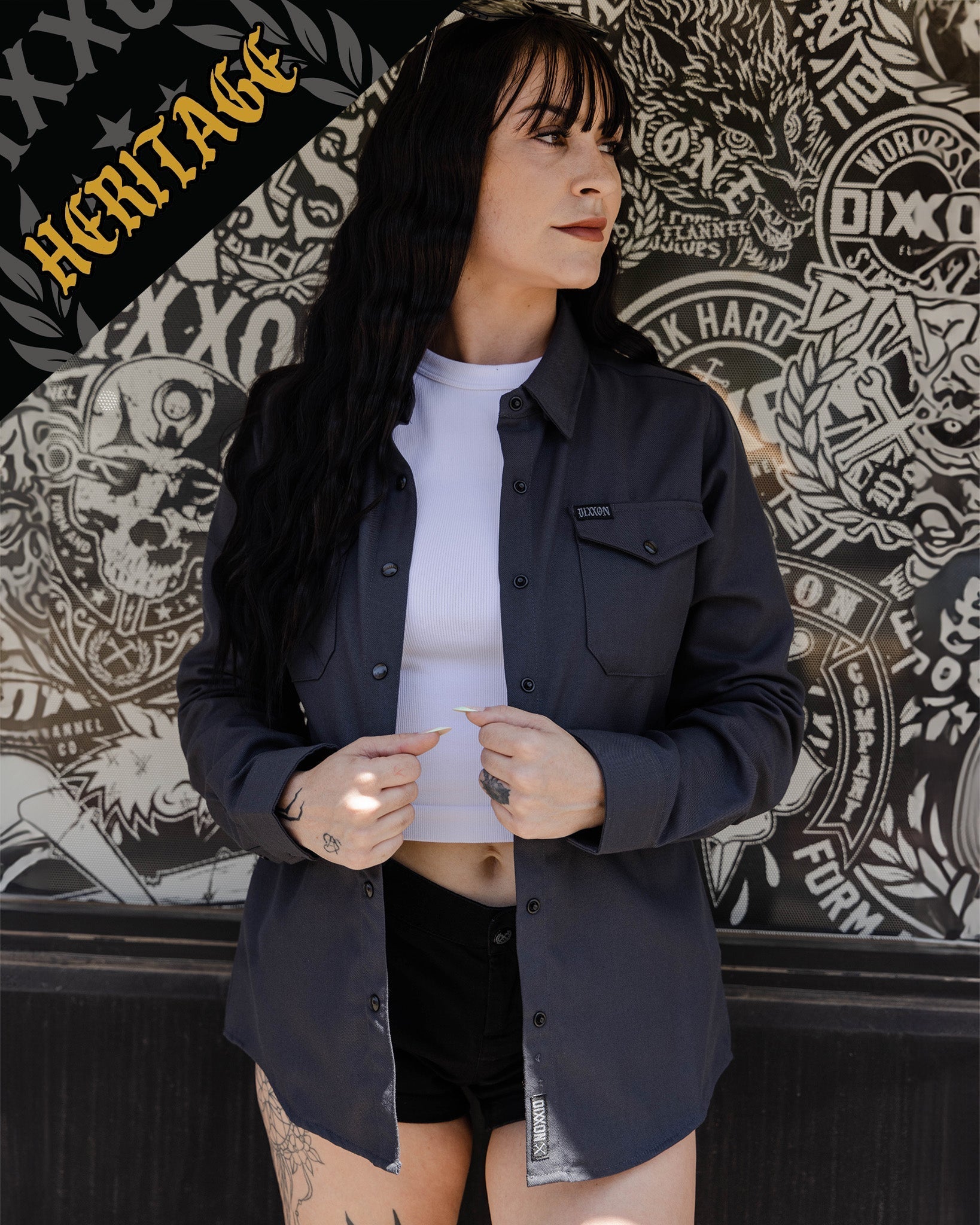 Women's Kraken Heritage Flannel