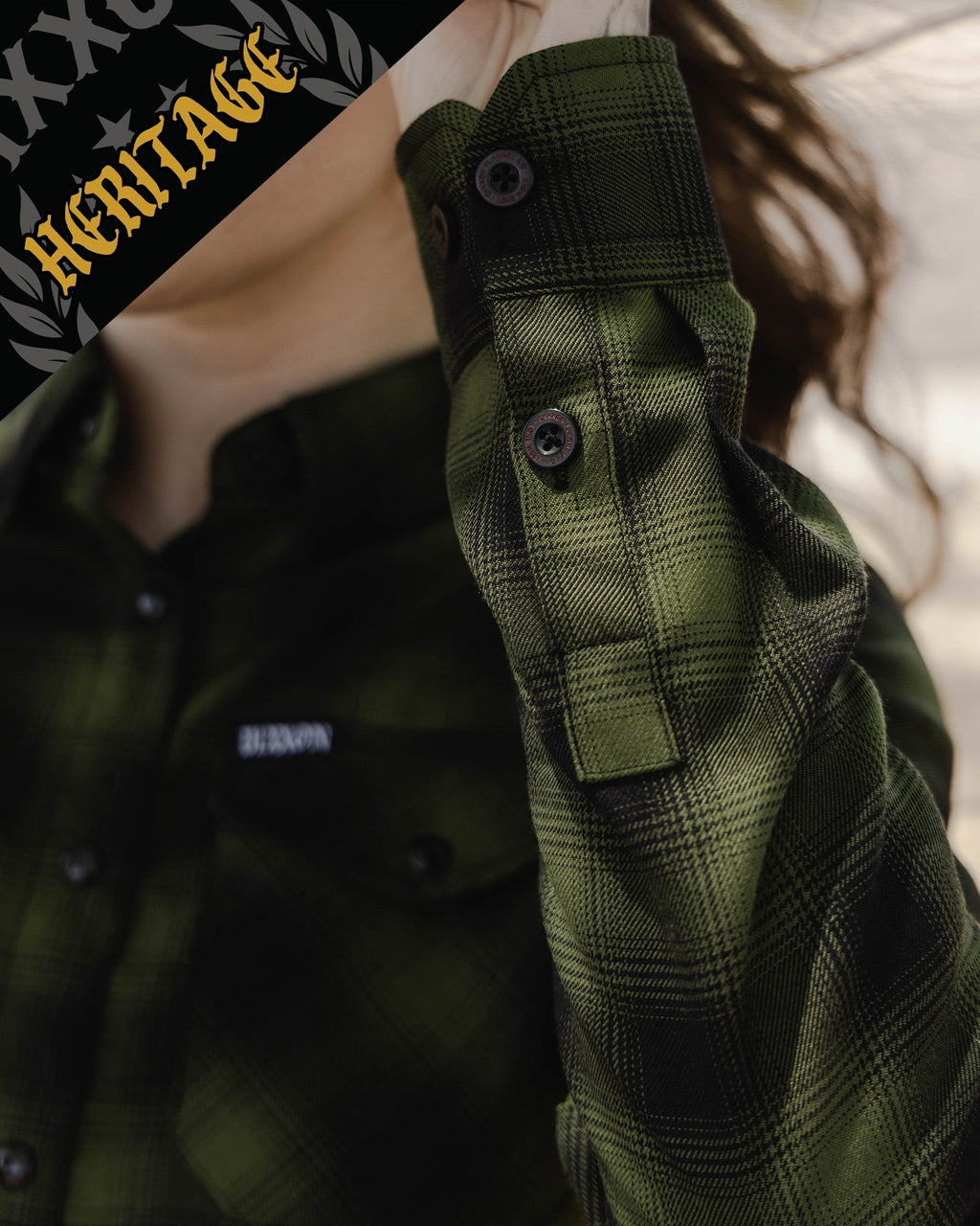 Women's Lone Wolf Heritage Flannel