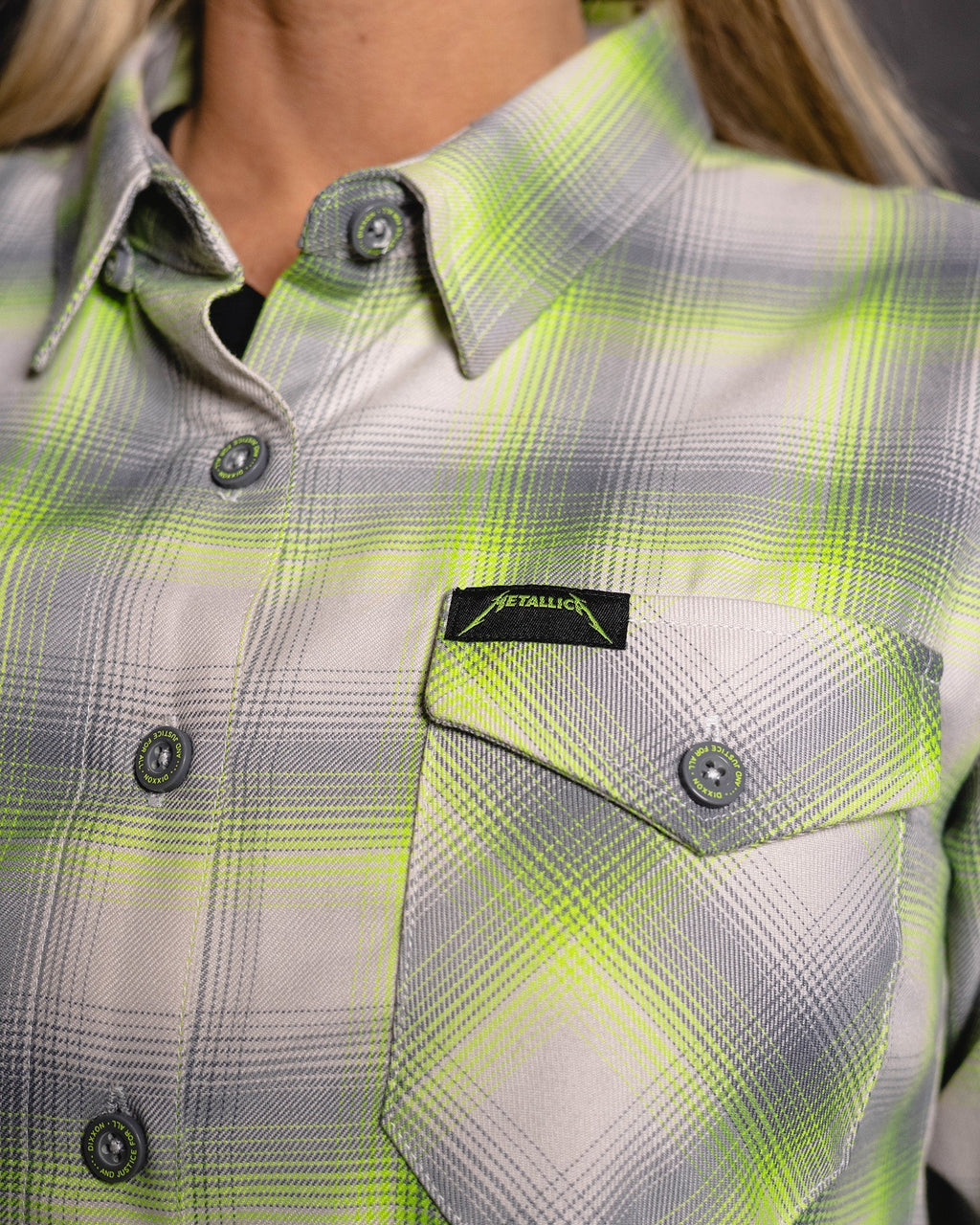Women's Metallica …And Justice For All Flannel