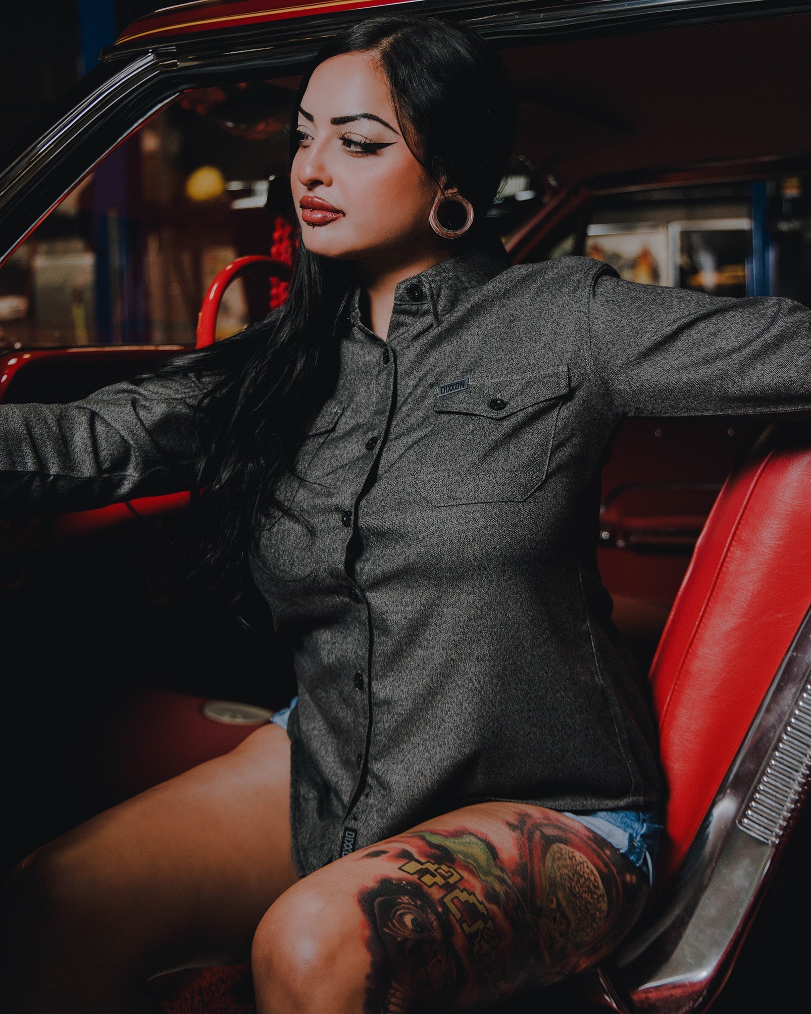 Women's Obsidian Flannel