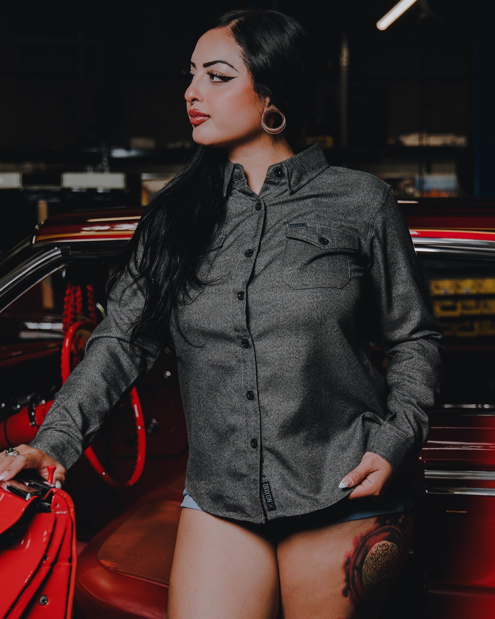 Women's Obsidian Flannel