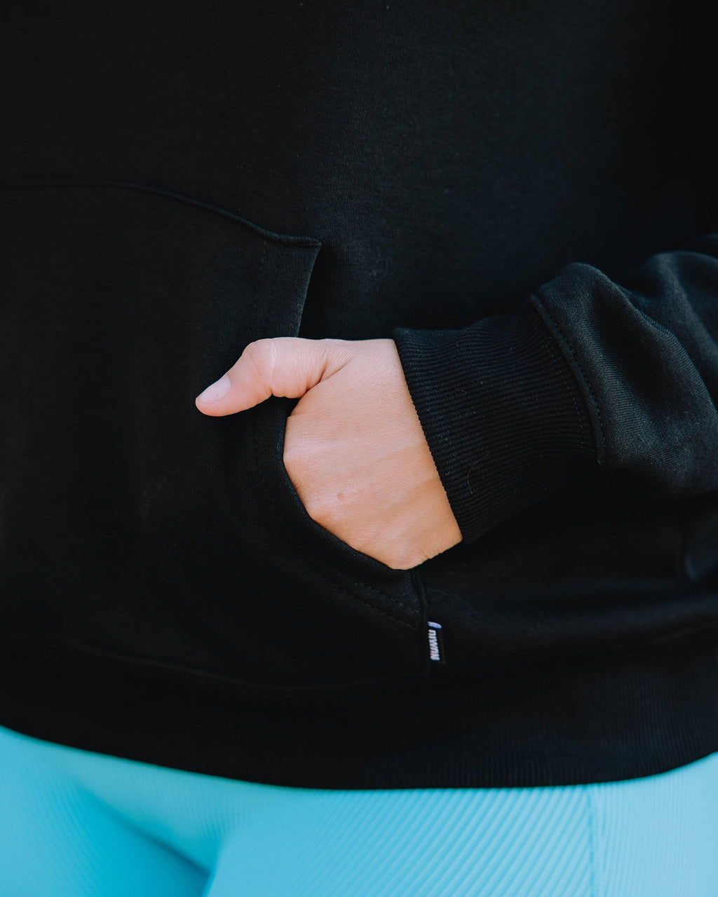 Women's Ocean Front Pullover Hoodie - Black