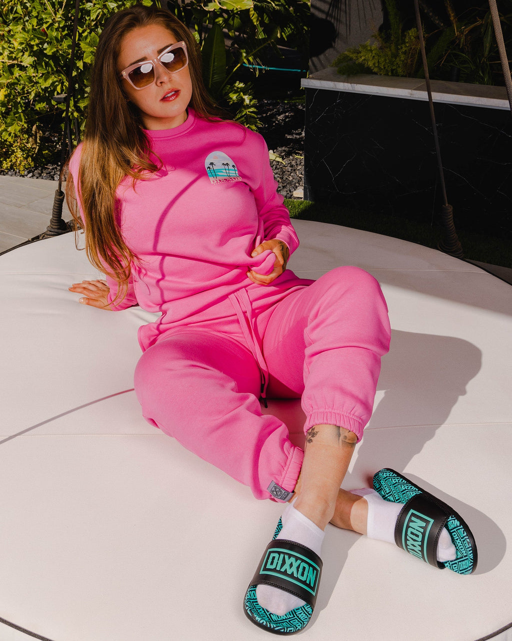 Women's Ocean Front Sweatpants - Pink
