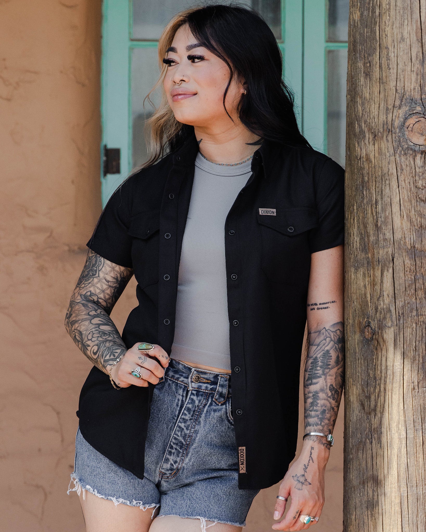 Women's Outlaw Short Sleeve Flannel