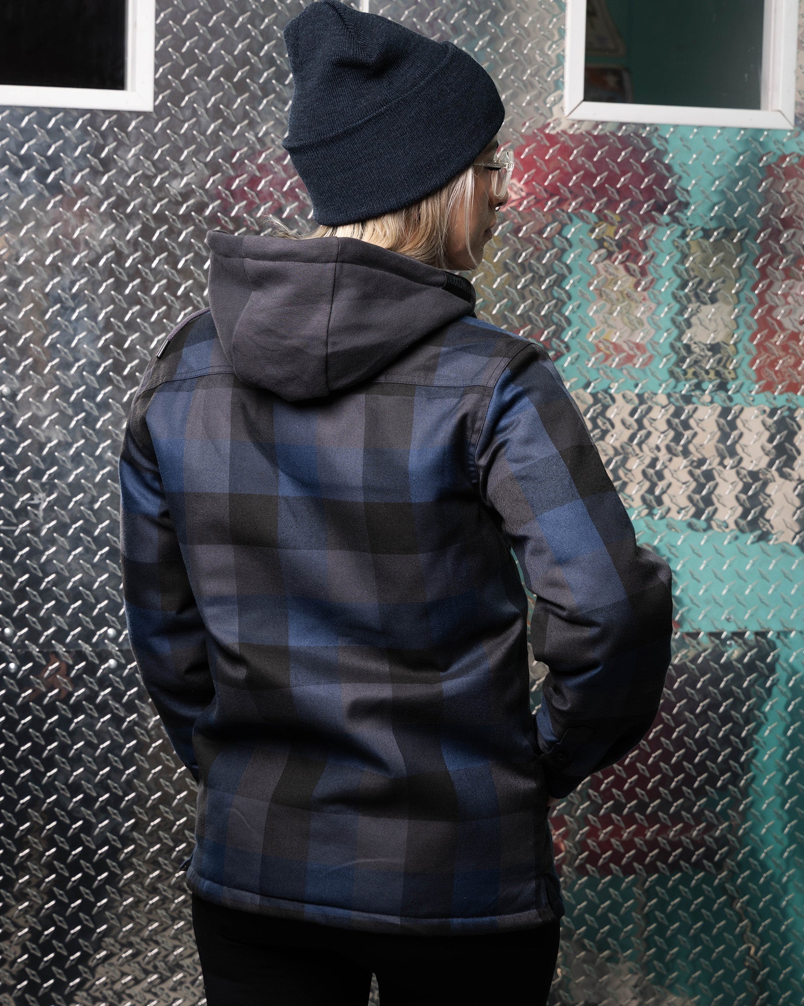 Women's Overtime Hooded Flannel Jacket