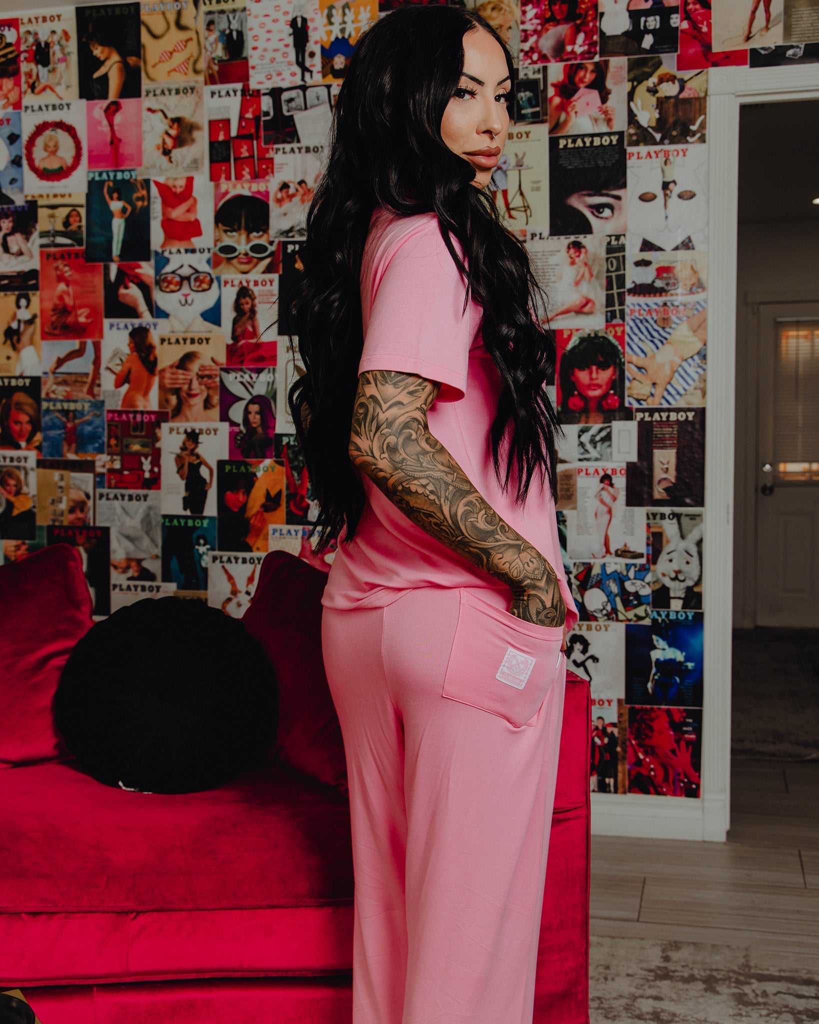 Women's Pajama Pants - Pink