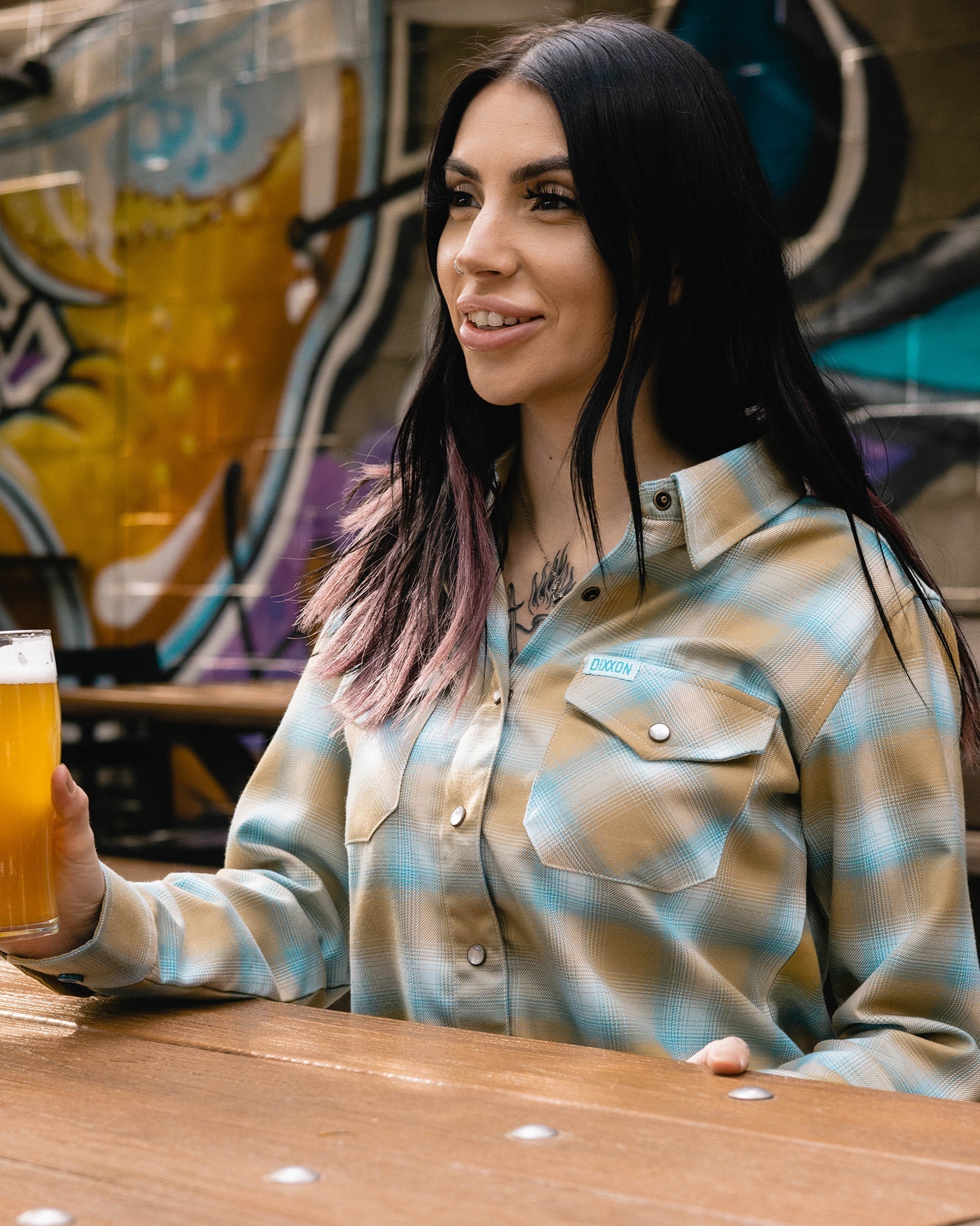 Women's Pale Ale Flannel
