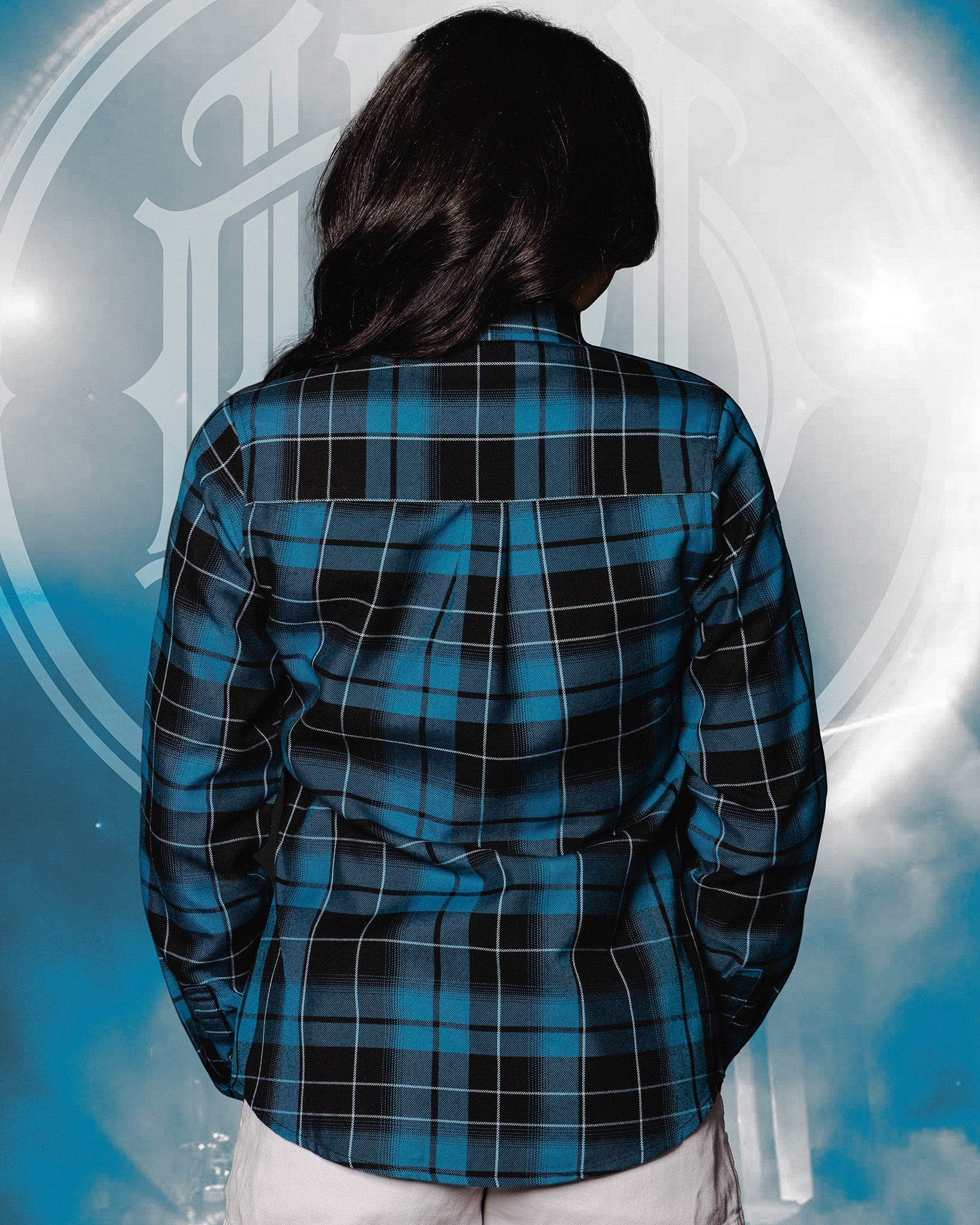 Women's Parkway Drive - Deep Blue Flannel