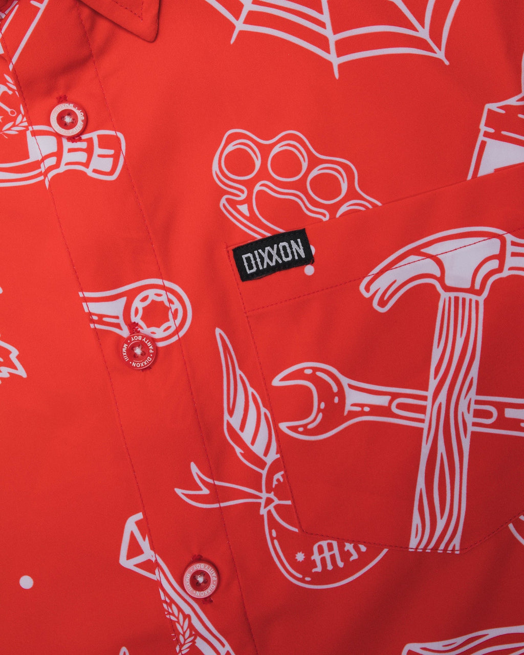 Women's Party Boy 10 YR Party Shirt - Red