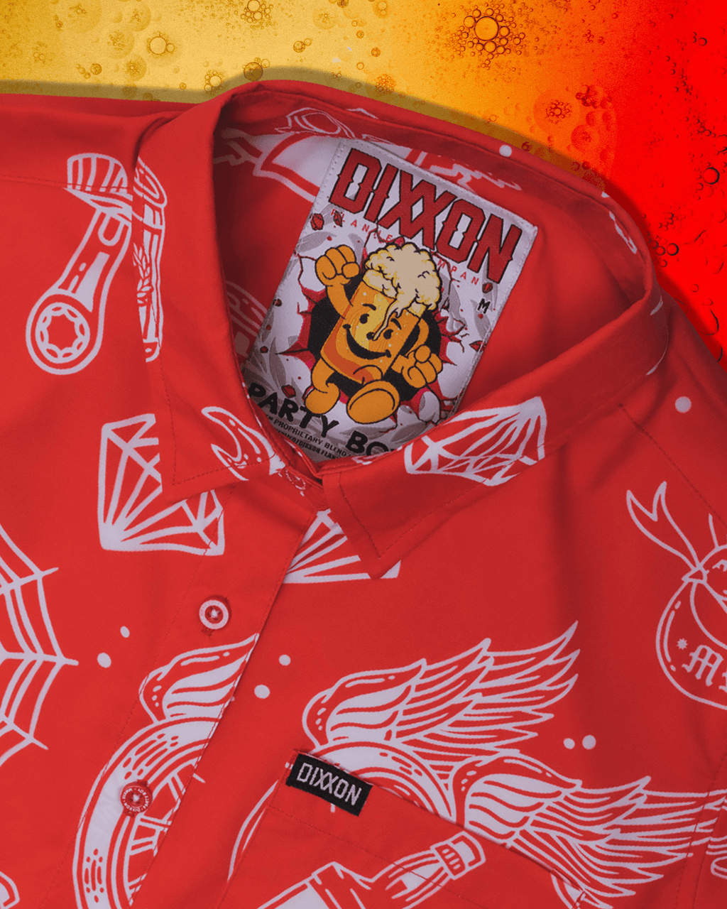 Women's Party Boy 10 YR Party Shirt - Red