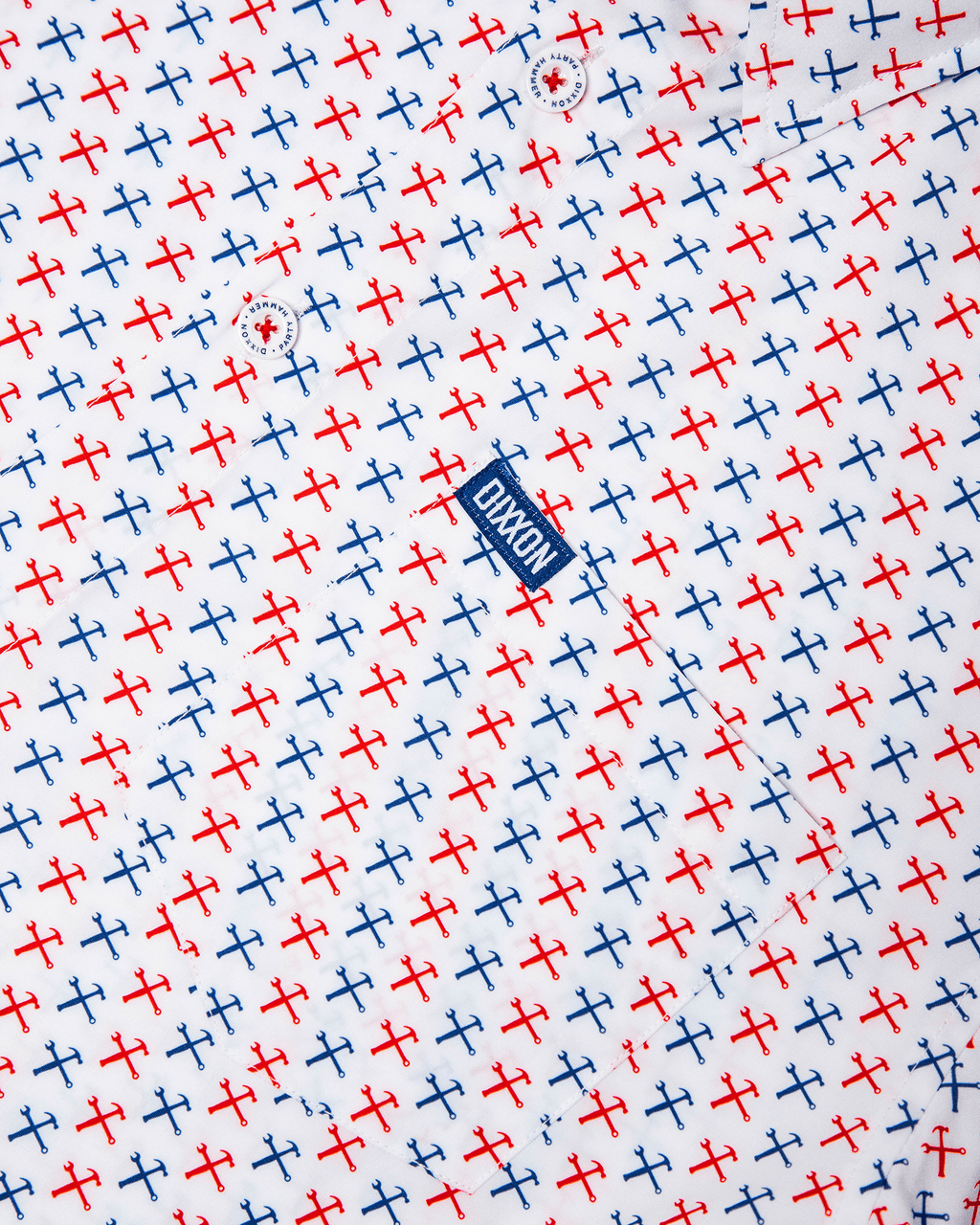 Women's Party Hammers Party Shirt - Red, White, & Blue