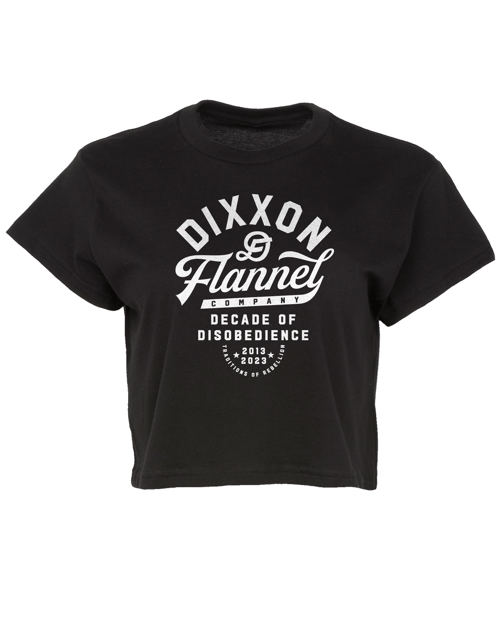 Women's Pastime Crop Top - Black