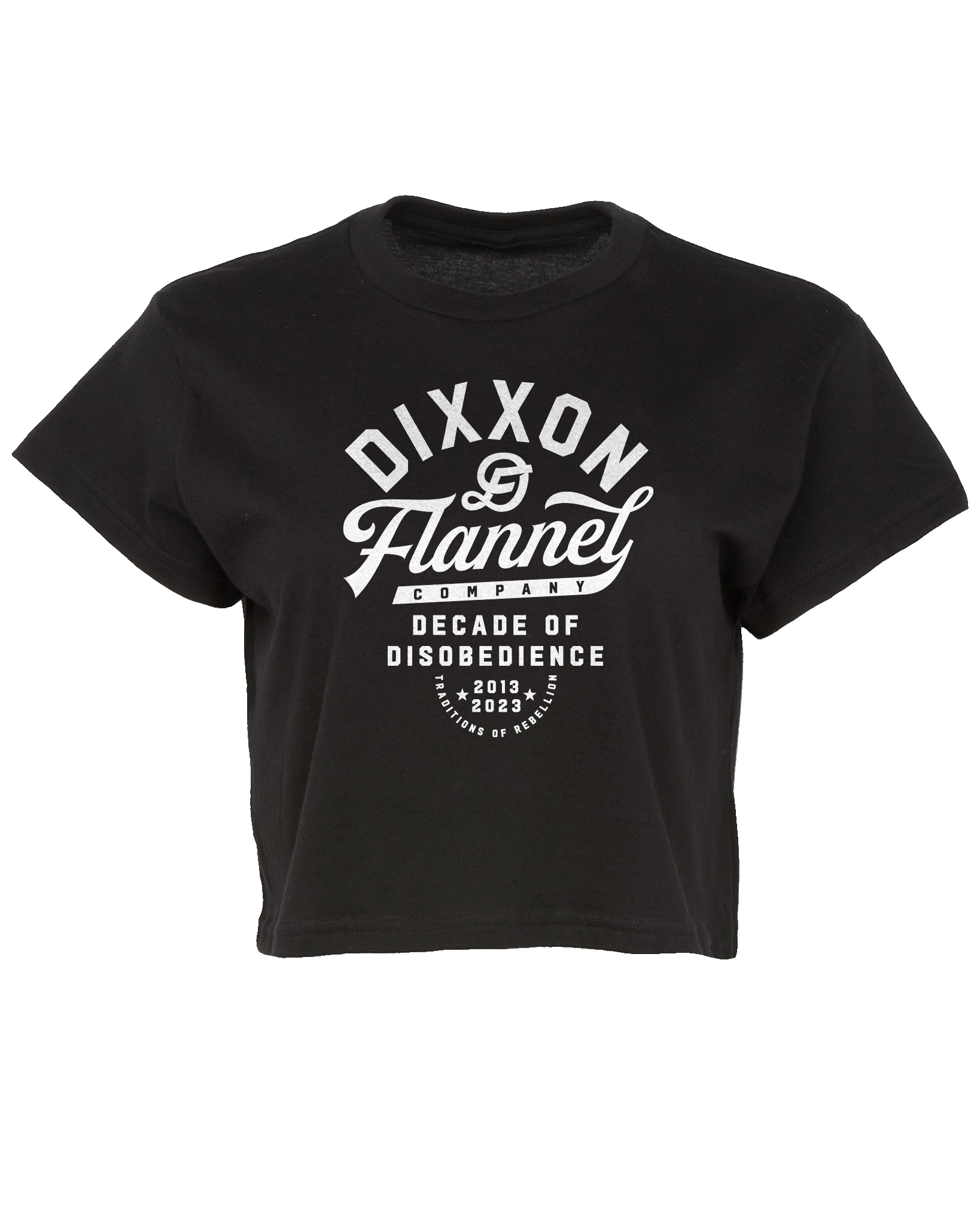 Women's Pastime Crop Top - Black