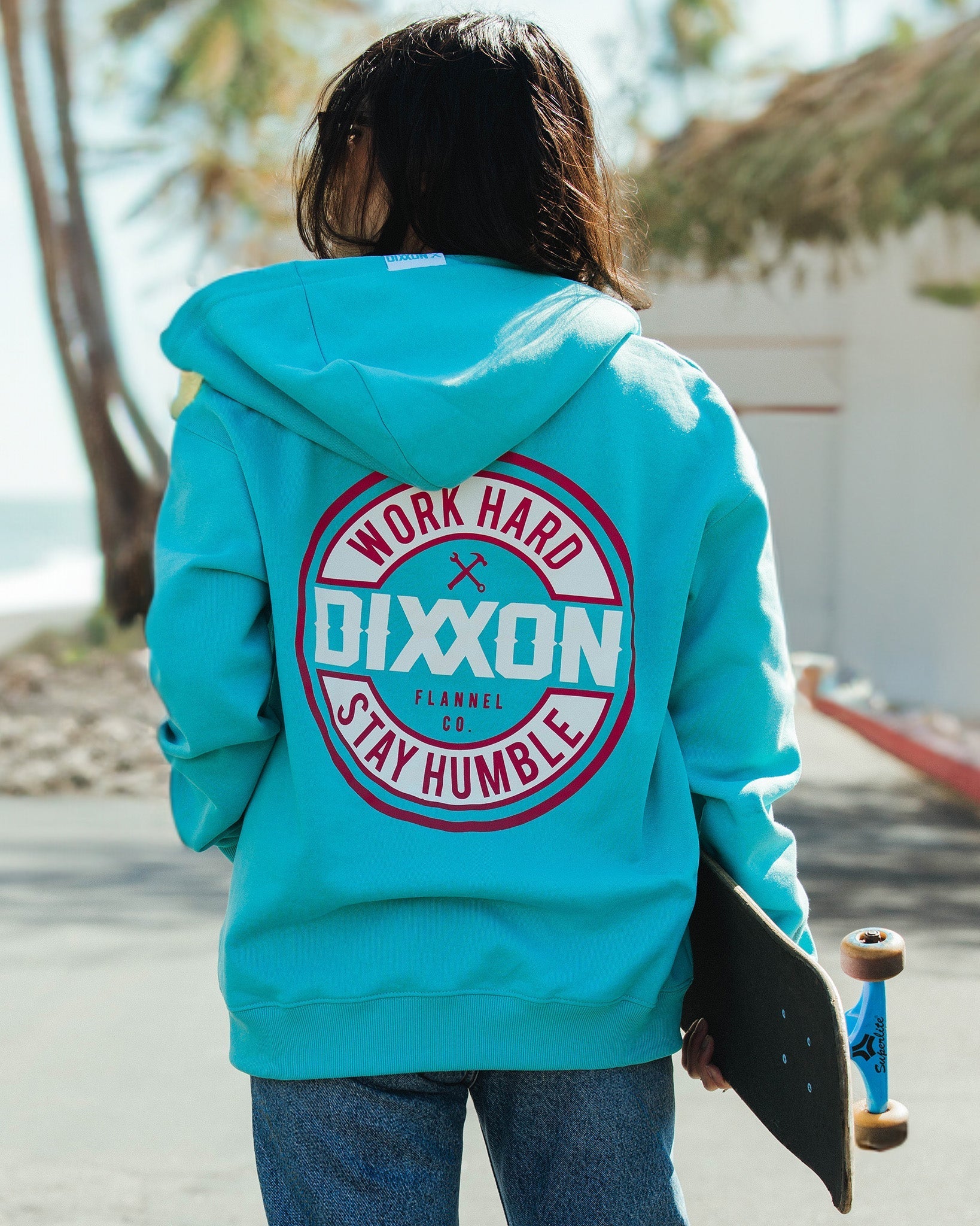 Women's Pink Corpo Zip Up - Tiffany