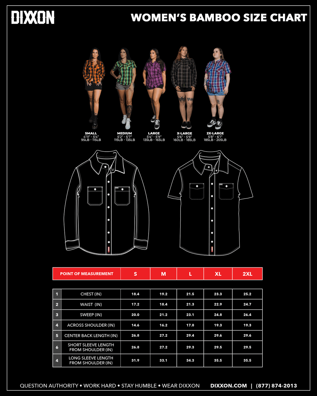 Women's Ranchero Bamboo Short Sleeve