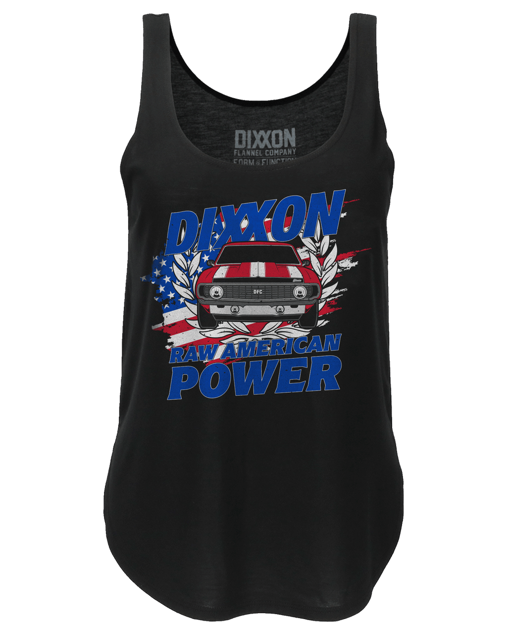 Women's Raw American Power Flowy Tank