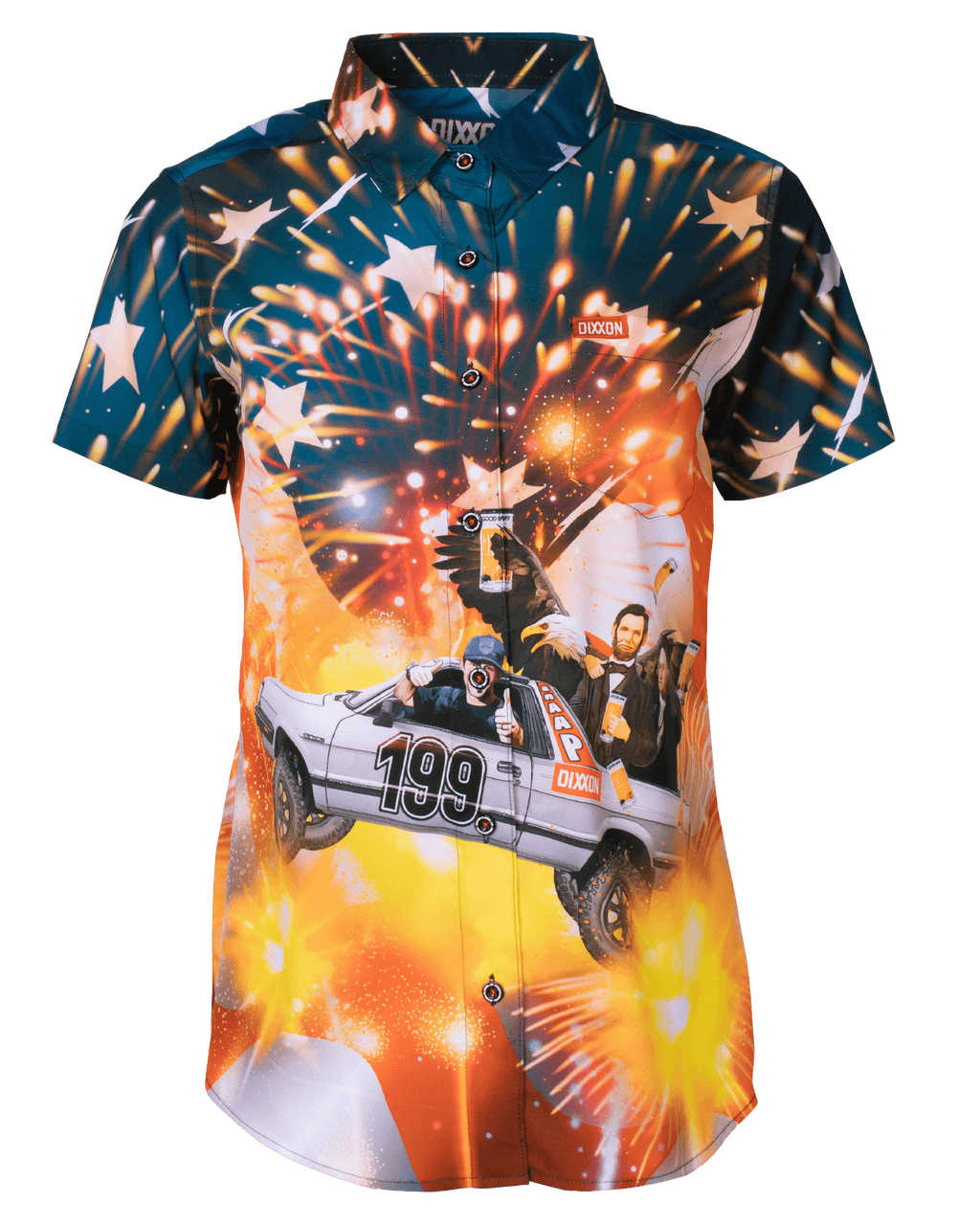 Women's Red, White, & BRAAP Party Shirt