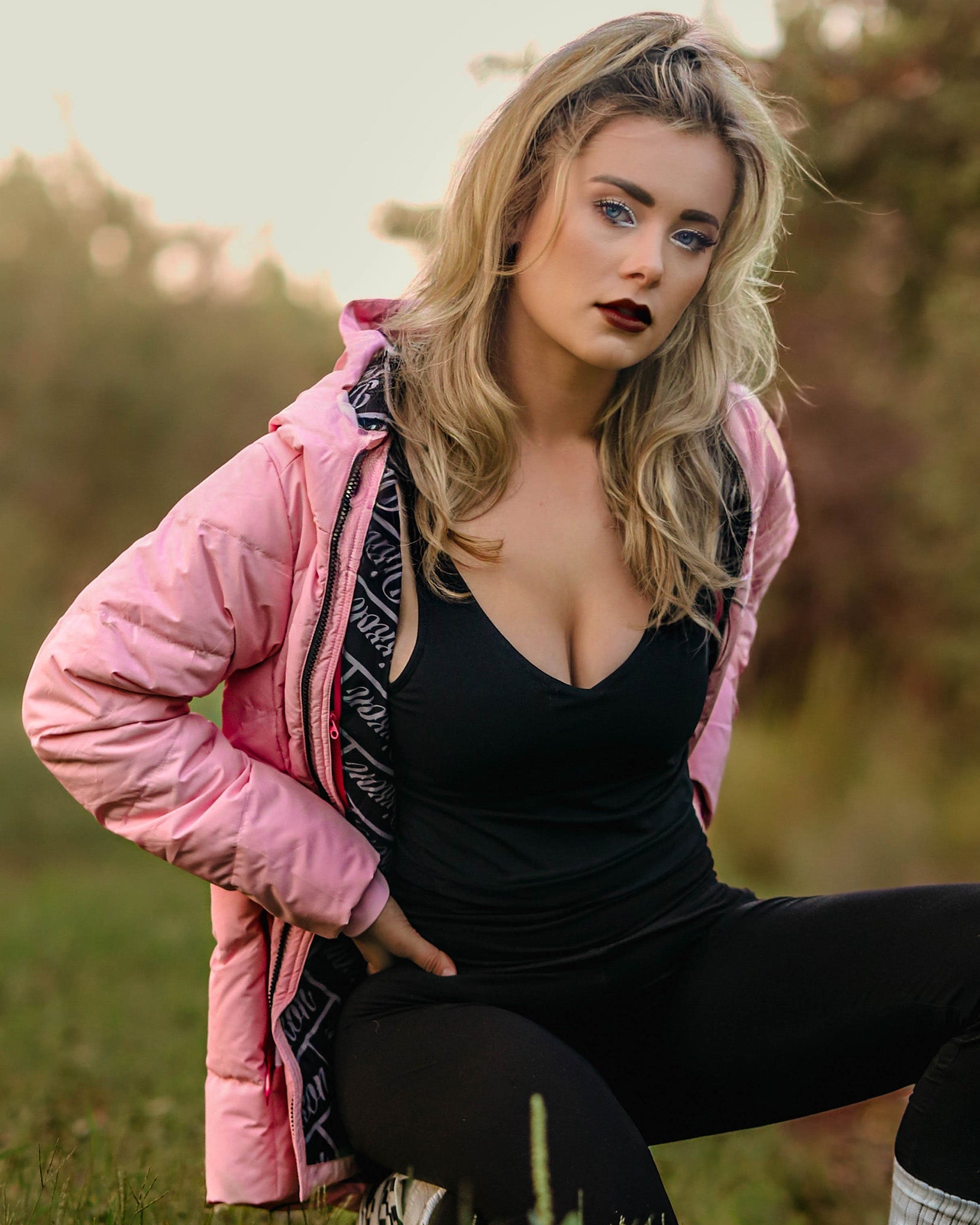 Women's Ridge Down Jacket - Pink