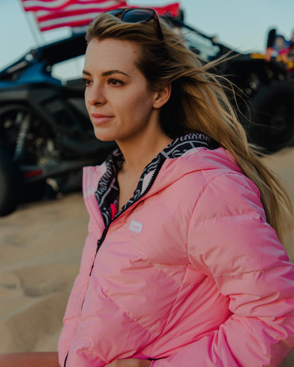Women's Ridge Down Jacket - Pink