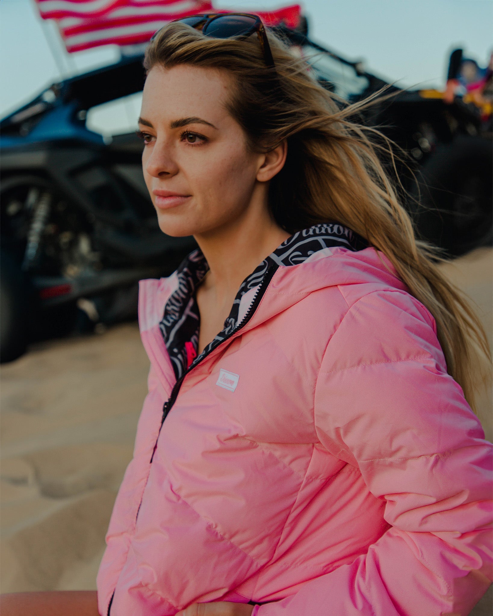 Women's Ridge Down Jacket - Pink